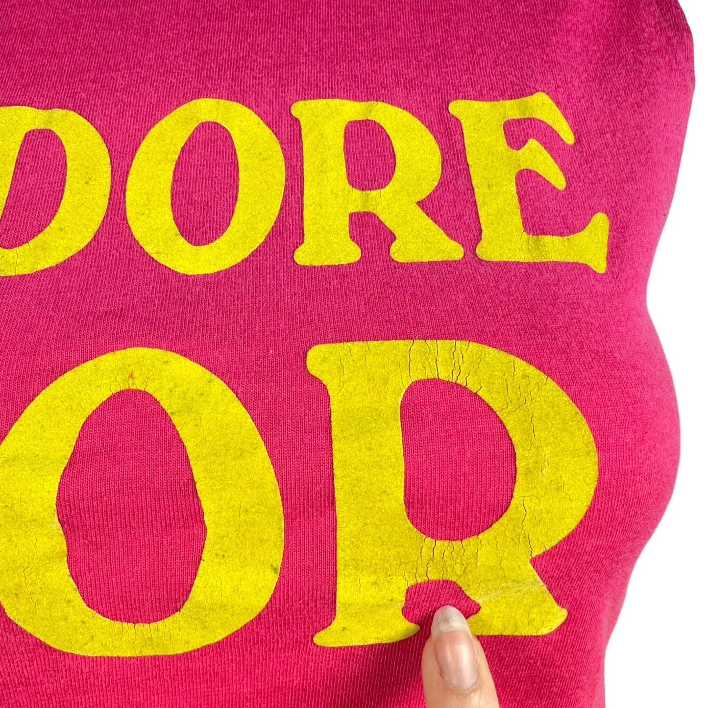 Christian Dior Pink Yellow Ombré Tank Top