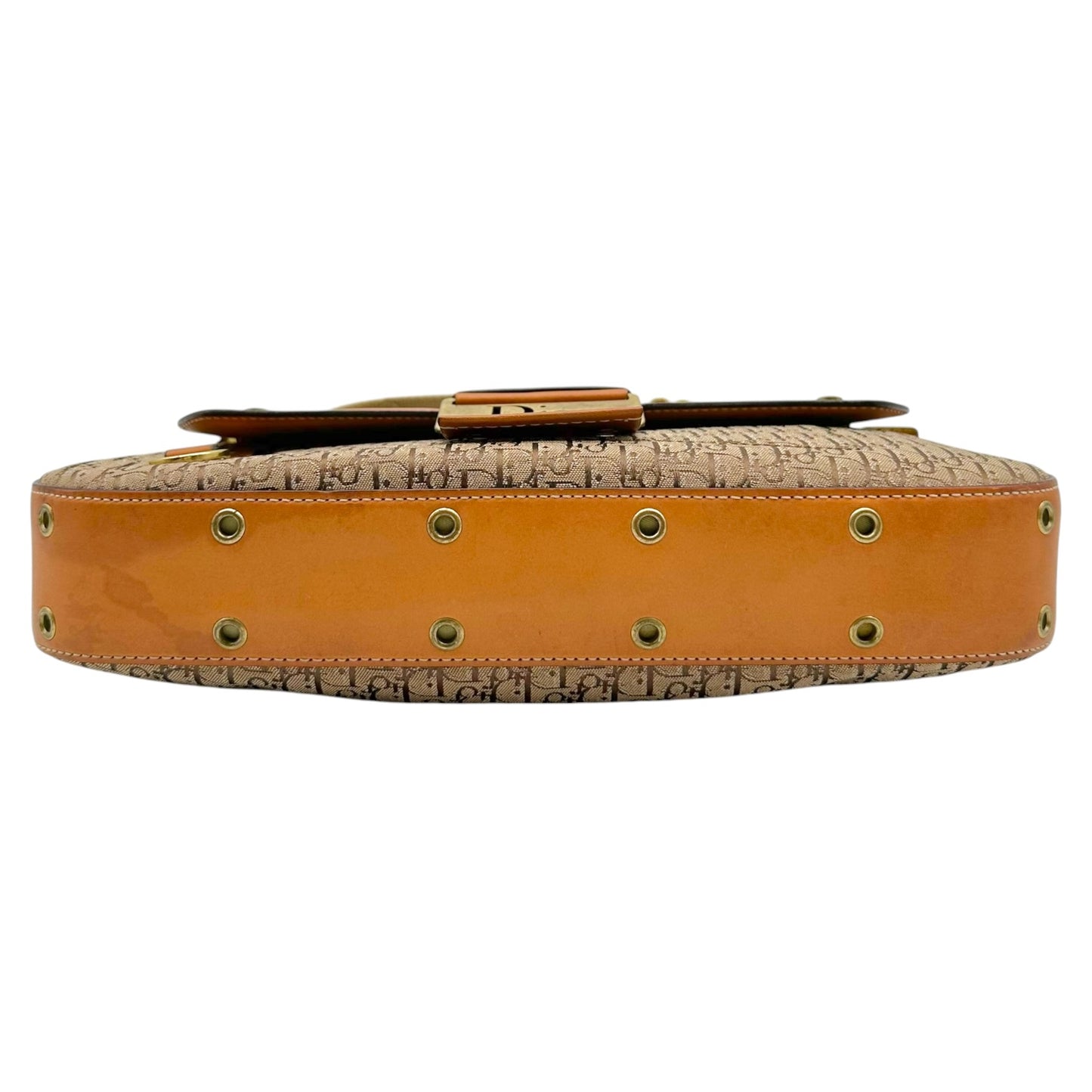 Christian Dior Trotter Monogram Tan Columbus Bag