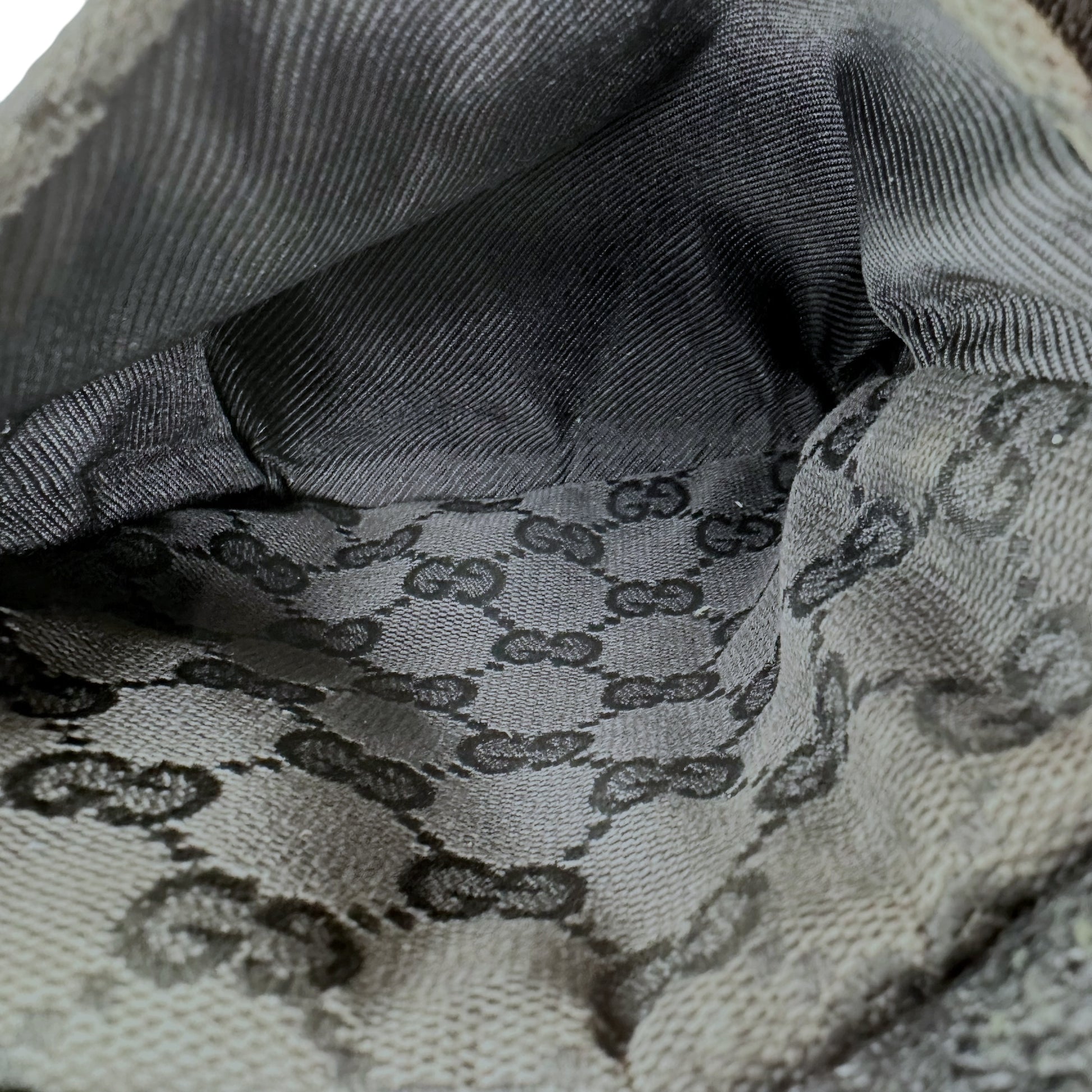 Gucci Black Monogram Canvas Fanny Pack - Outfit Repeater