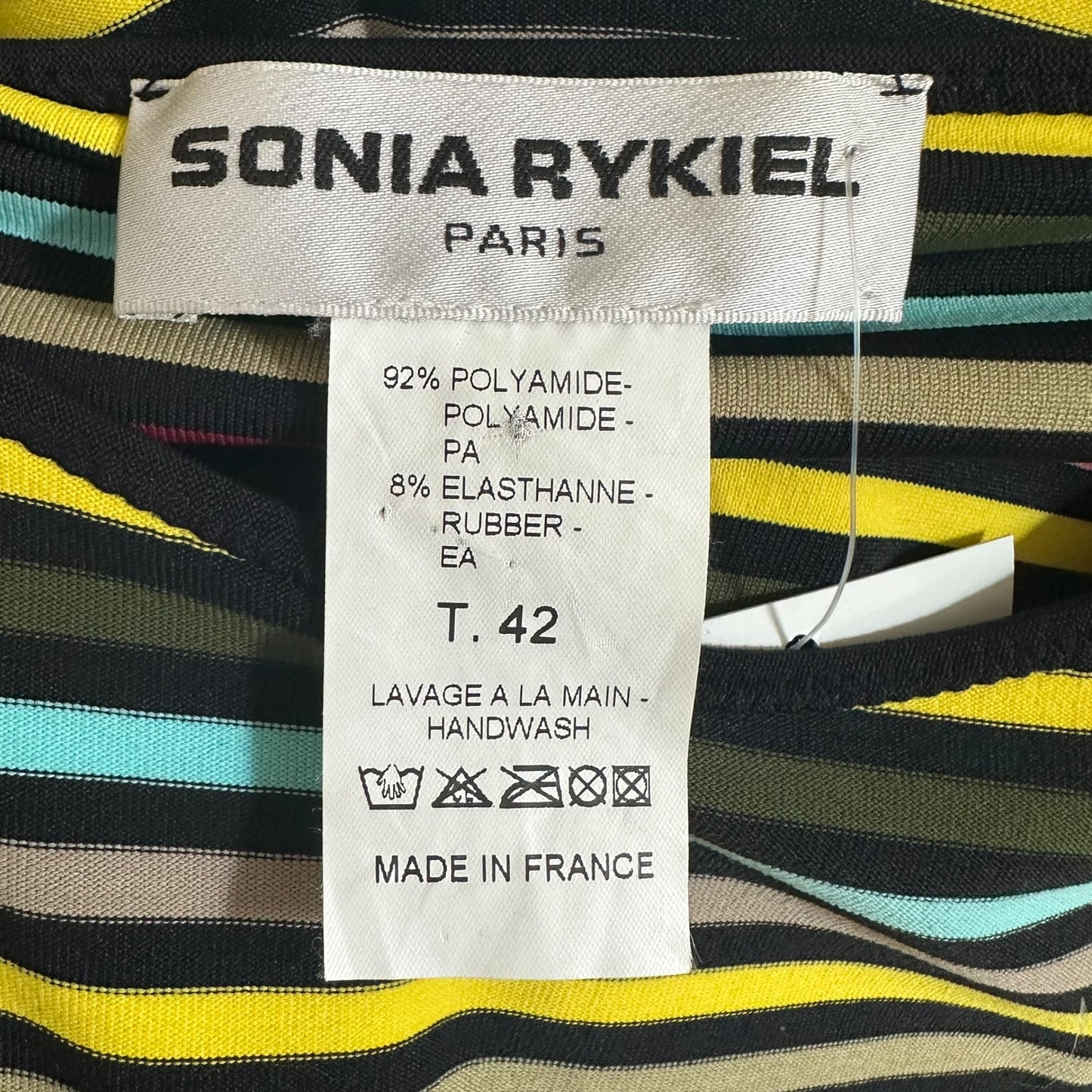 Sonia Rykiel Multicolor Striped Mini Dress - Outfit Repeater