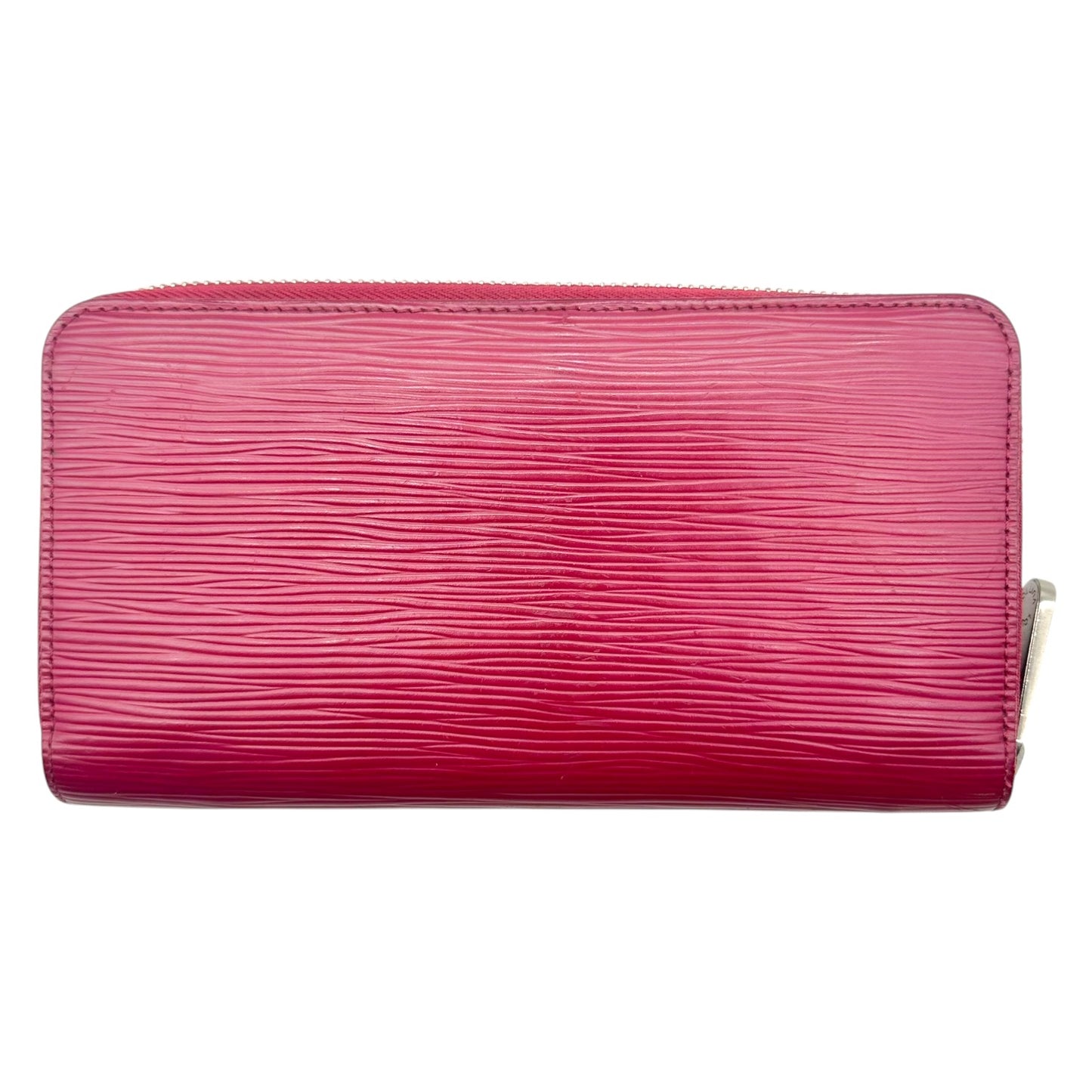 Louis Vuitton Burgundy Epi Zippered Long Wallet