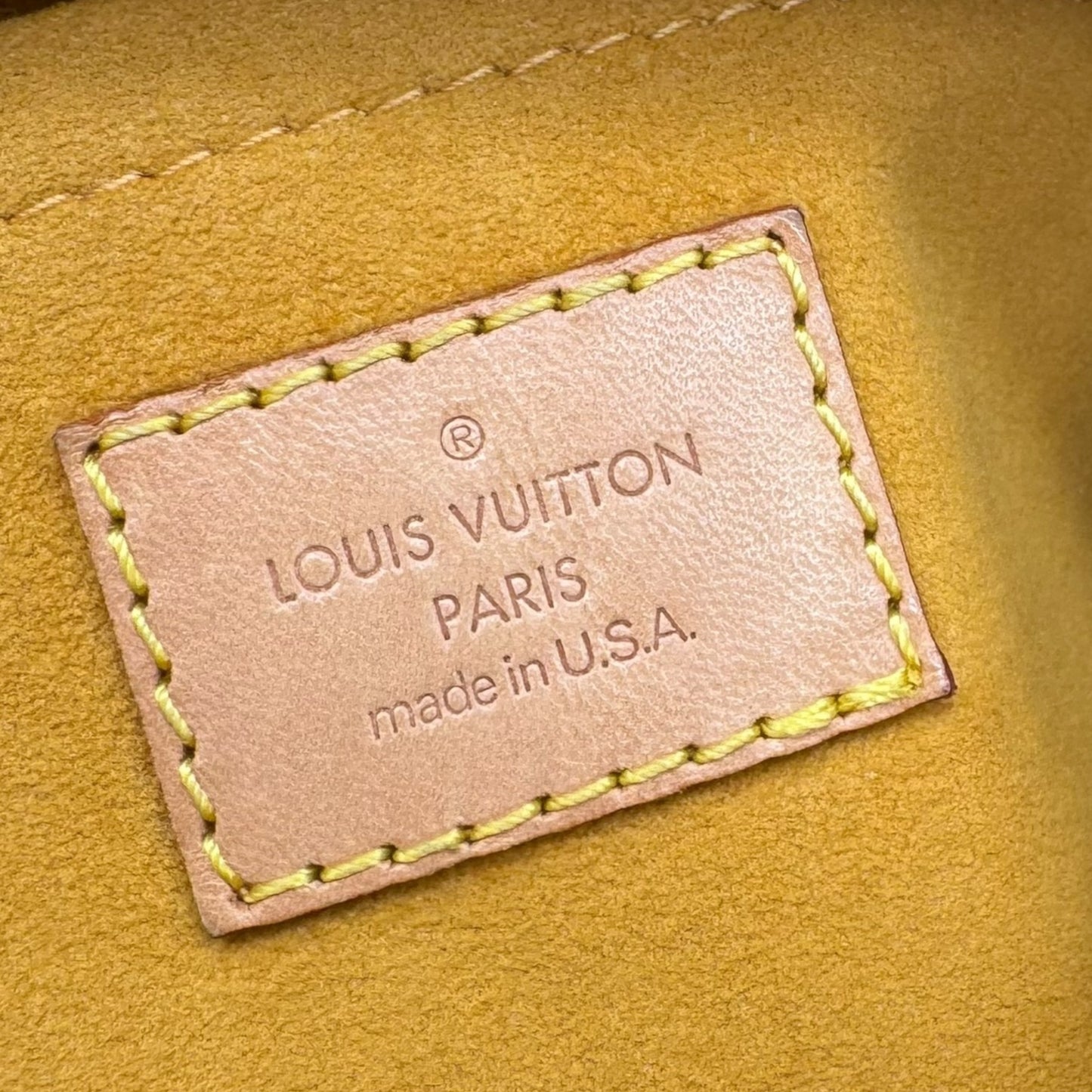 Louis Vuitton Blue Denim Monogram Baggy PM Shoulder Bag - Outfit Repeater