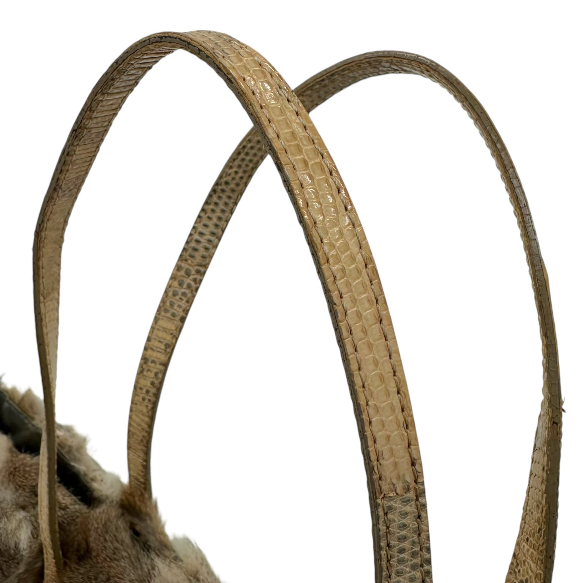 Fendi Rabbit Fur Mini Tote Bag - Outfit Repeater