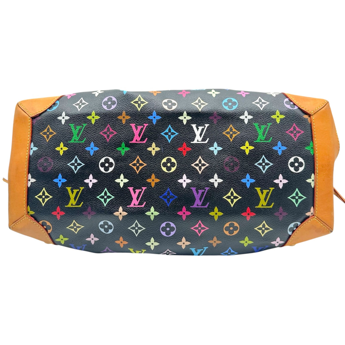 Louis Vuitton Black Multicolor Murakami Tote Bag