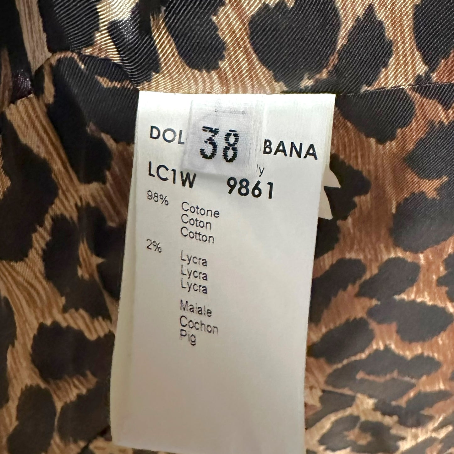 Dolce & Gabbana F/W 2002 Brown Suede Patchwork Butterfly Coat NEW