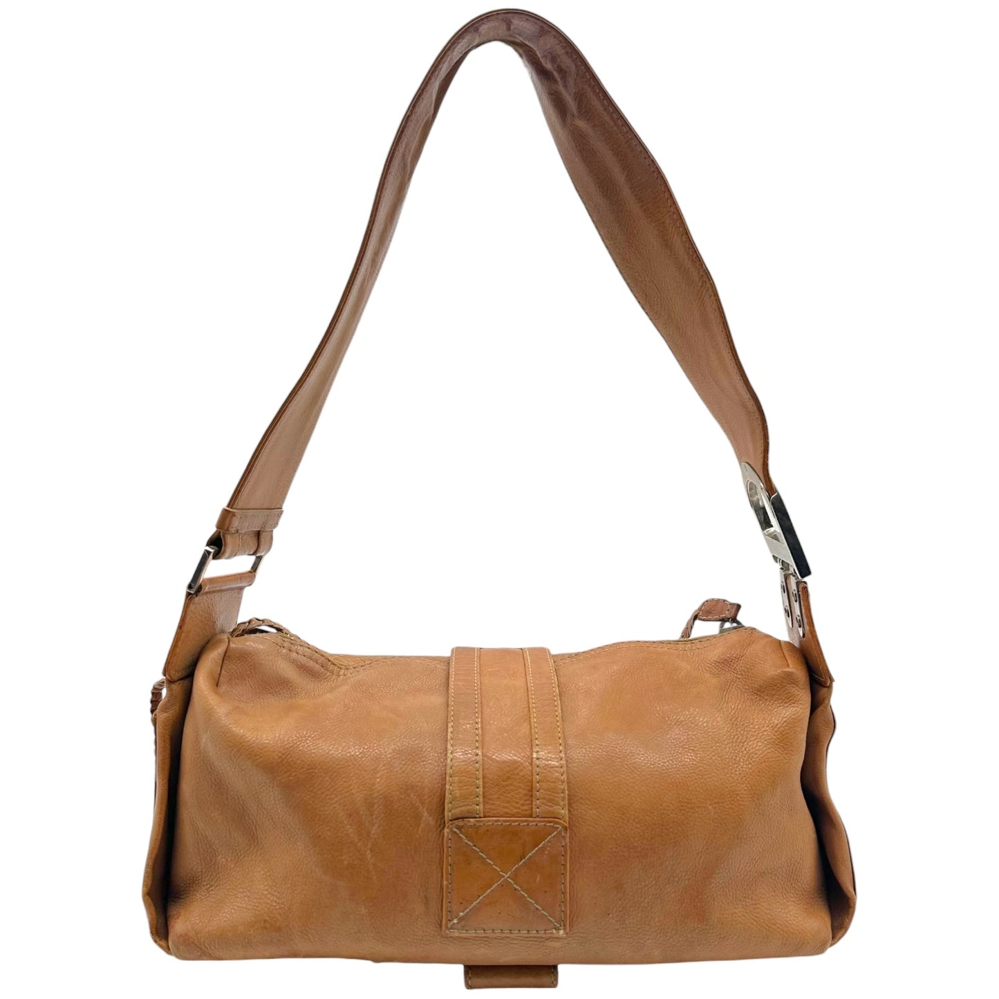 Christian Dior F/W 2005 Brown Leather 'Flight' Shoulder Bag