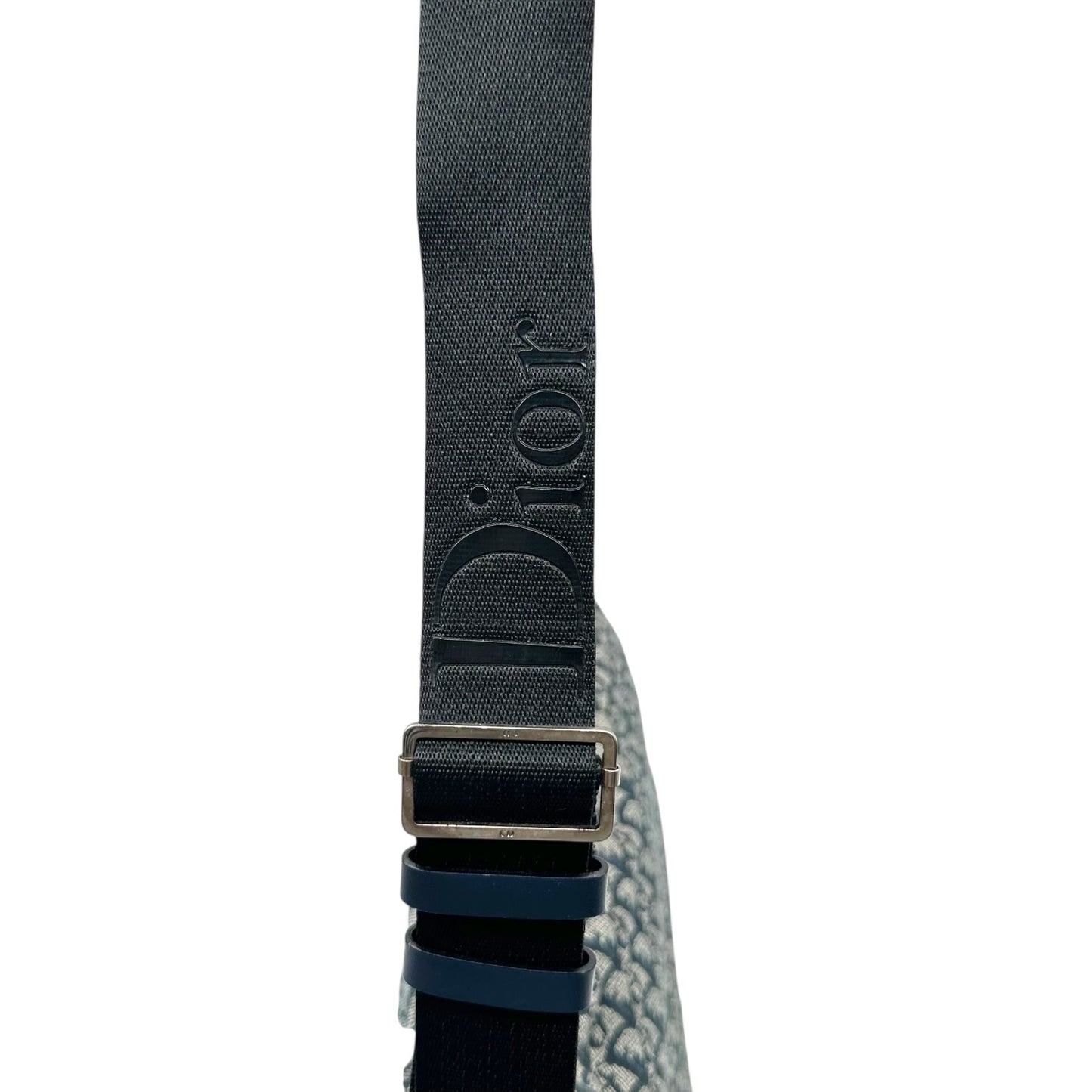 Christian Dior Navy Trotter Monogram Satchel Bag