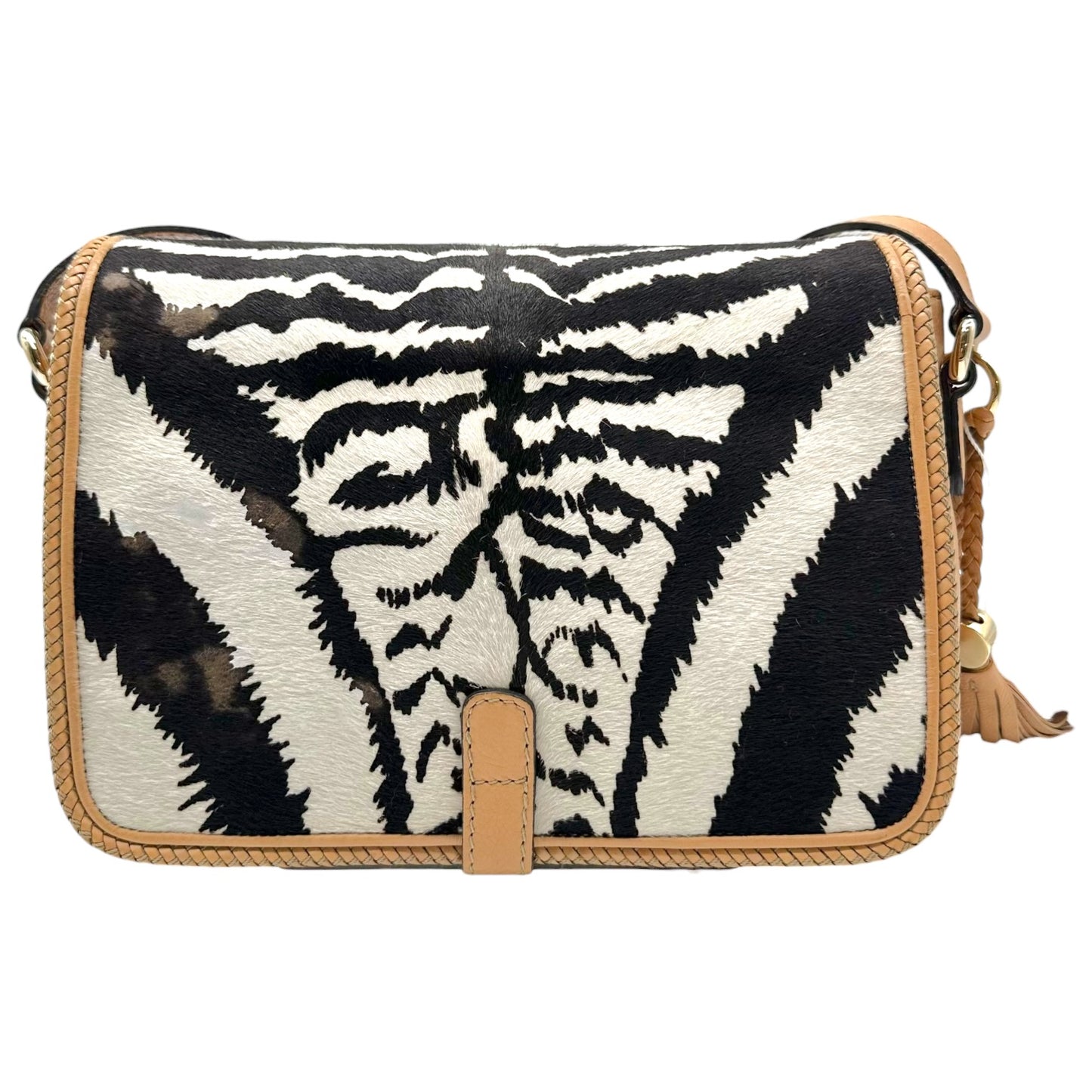 Gucci Zebra Print Ponyhair Crossbody Bag