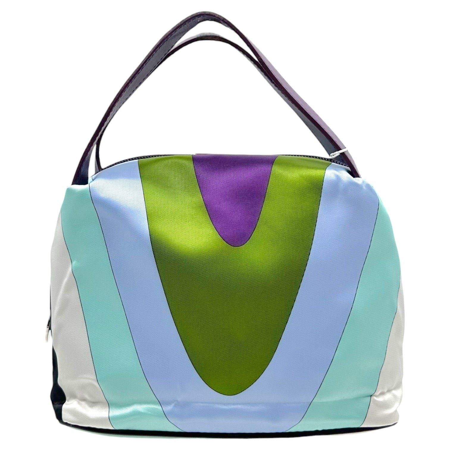 Emilio Pucci Mini Pochette Bag Multicolor Silk