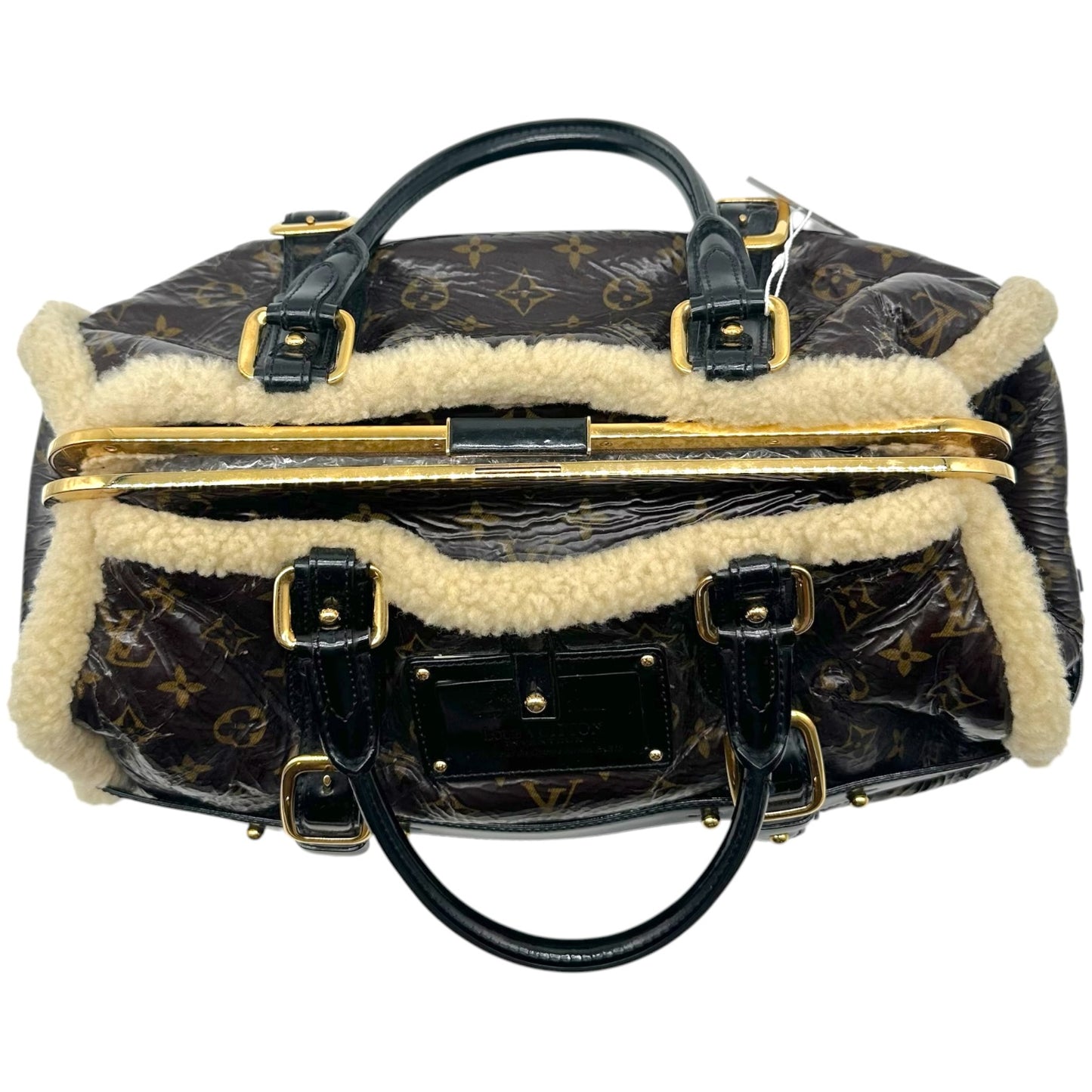 Louis Vuitton Shearling Monogram Storm Handbag