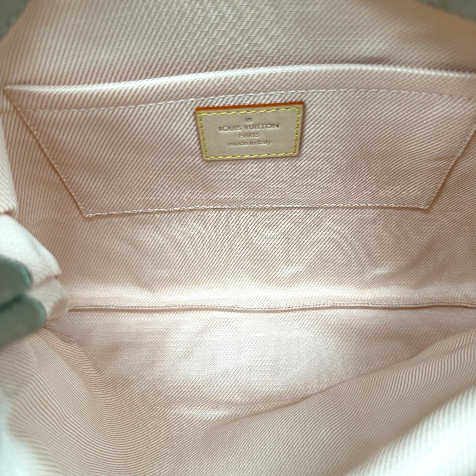 Louis Vuitton Silver Puffer Monogram Clutch Bag