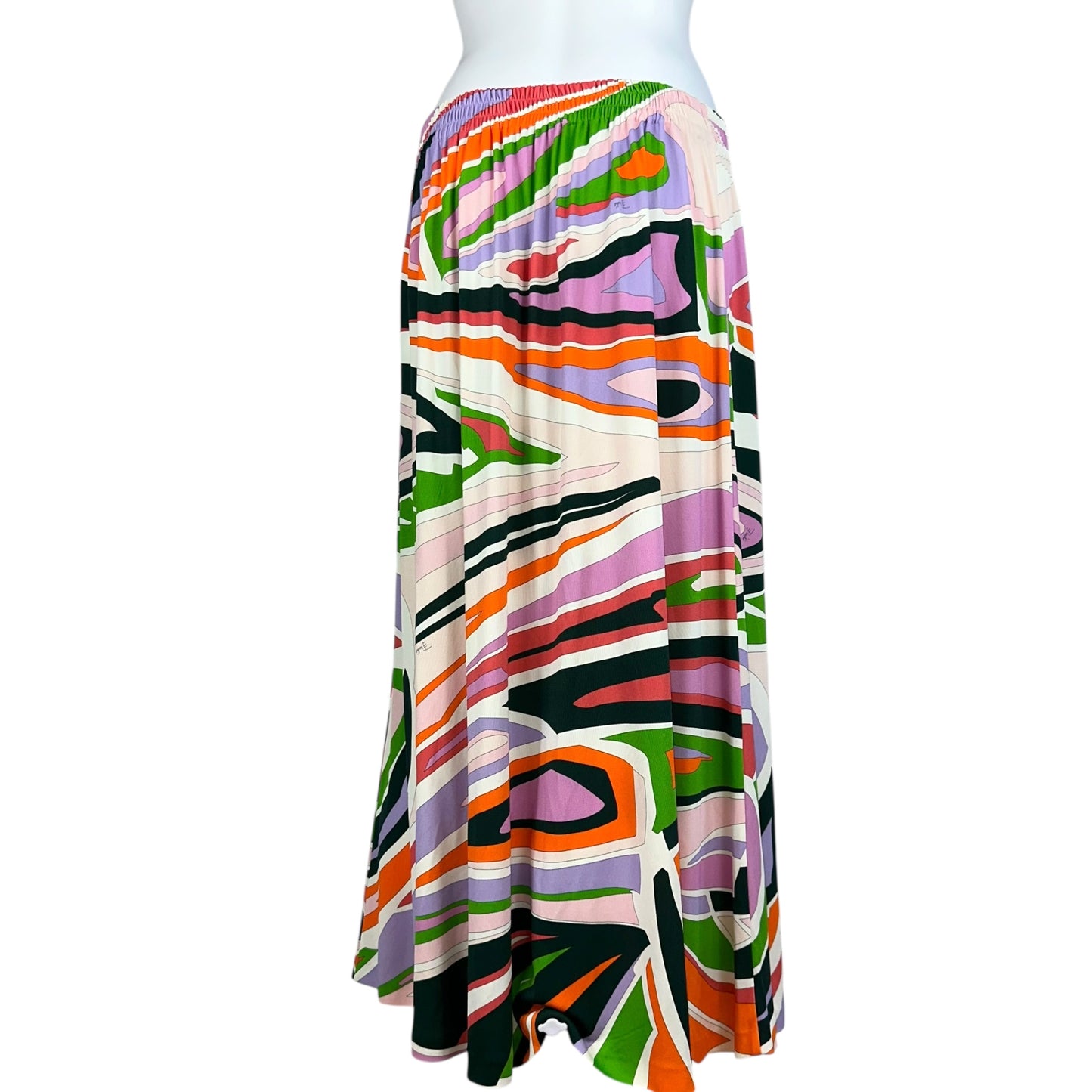 Emilio Pucci Archive Multicolor Printed Maxi Skirt - Outfit Repeater