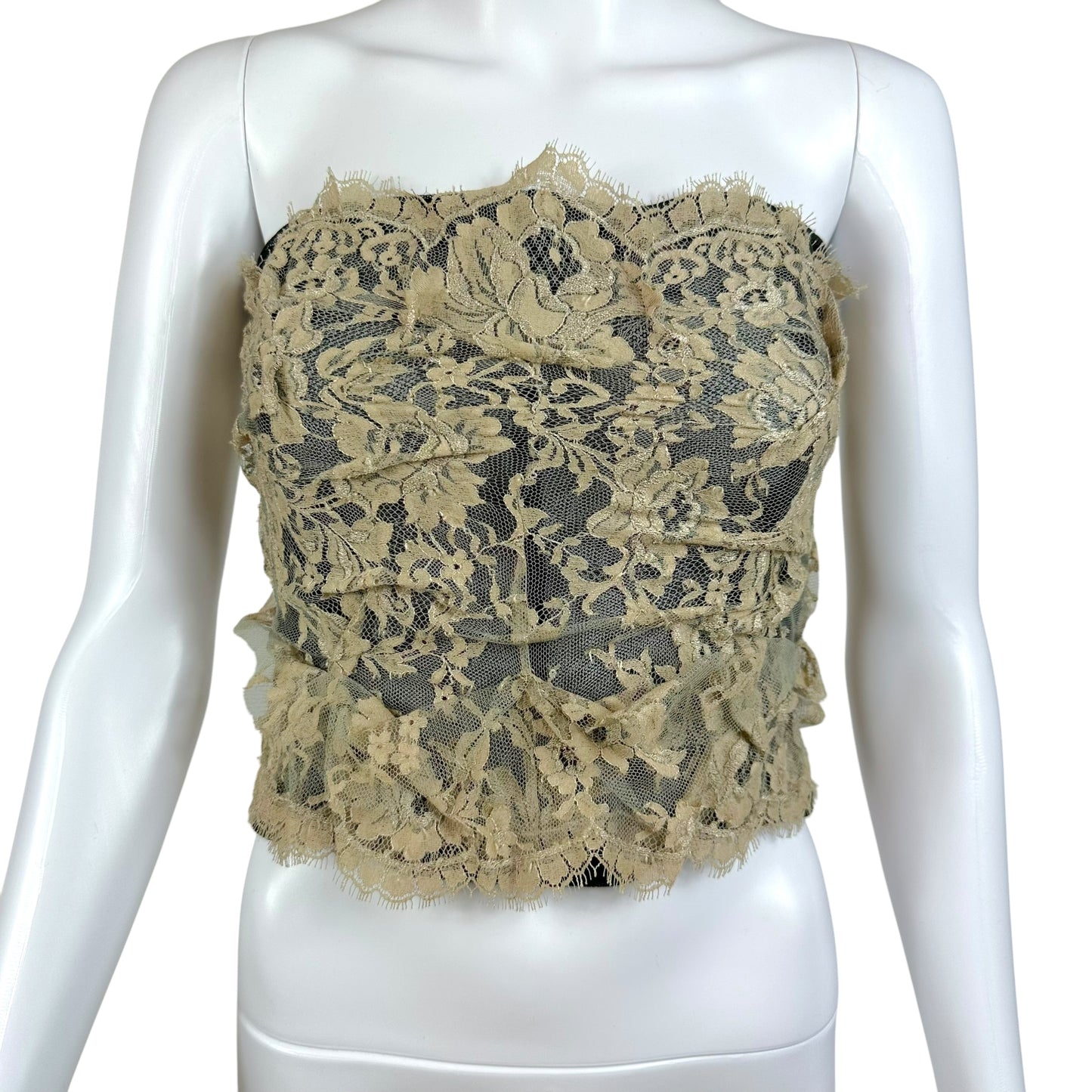 D&G Dolce & Gabbana Lace Corset Top