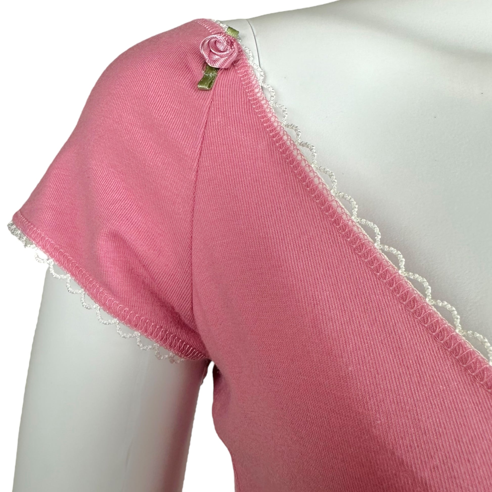 D&G Dolce & Gabbana Innocent Graphic Off the Shoulder T-Shirt - Outfit Repeater