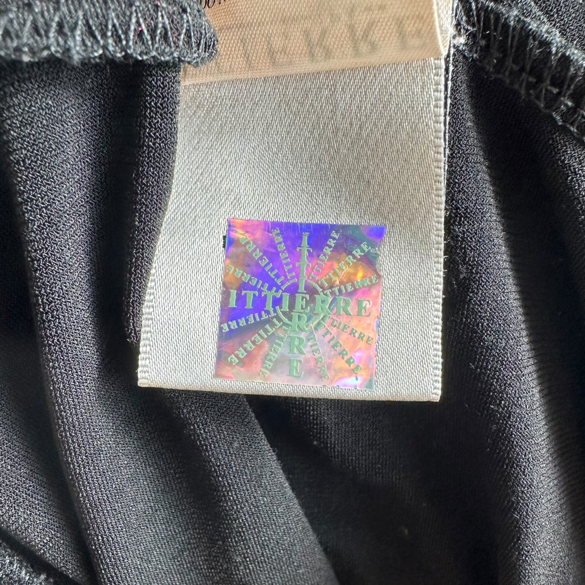 Versace Versus Black & Orange Asymmetrical Lace Mini Skirt - Outfit Repeater