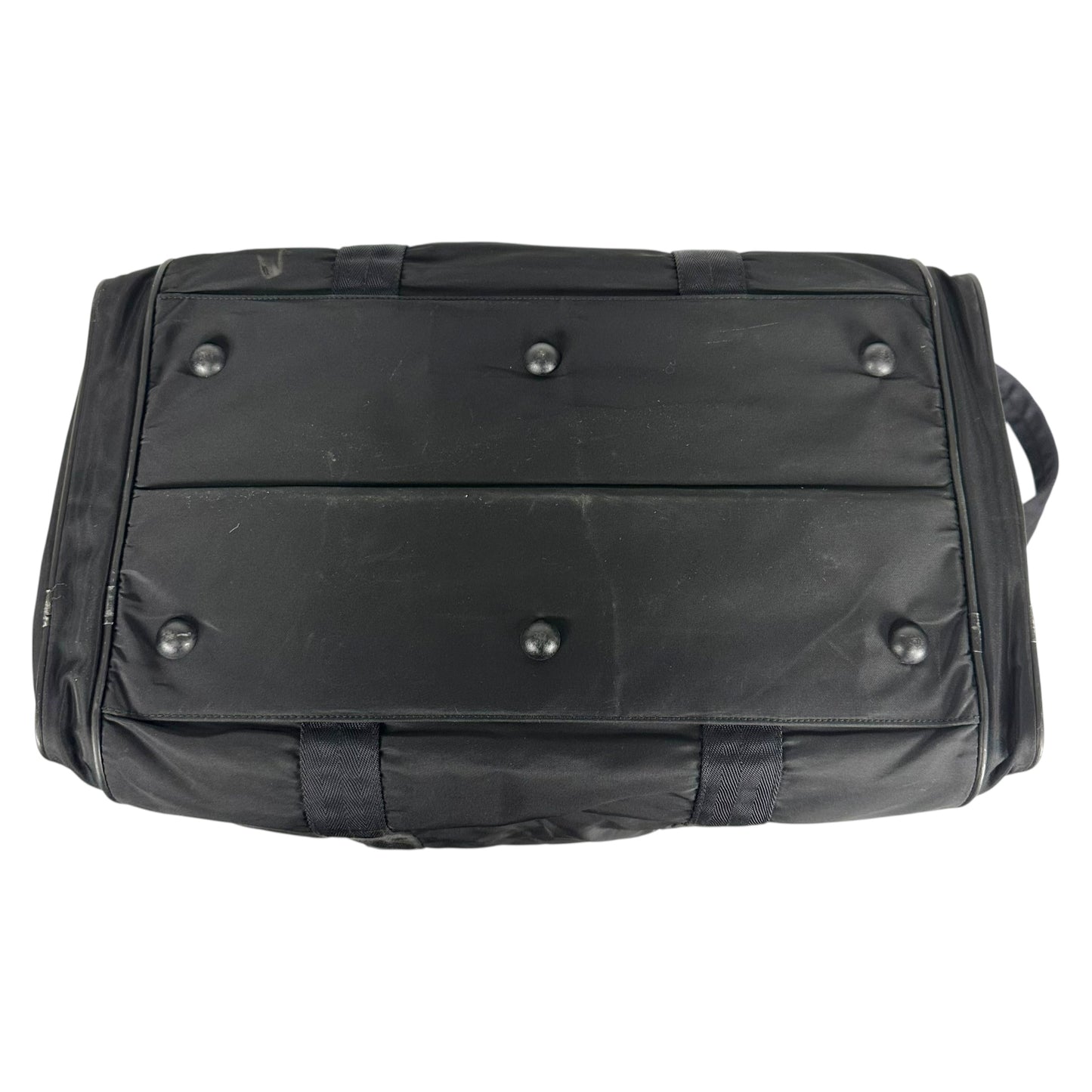 Prada Black Nylon Weekender 2-Way Duffle Bag - Outfit Repeater