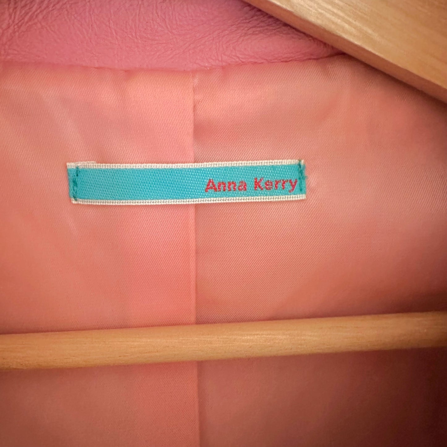 Vintage Anna Kerry Pink Fox Fer Vest