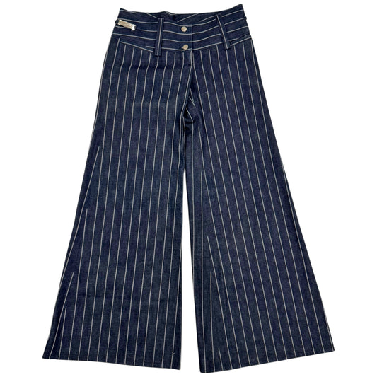Dolce & Gabbana Ultra Wide Leg Pinstriped Jeans - Outfit Repeater
