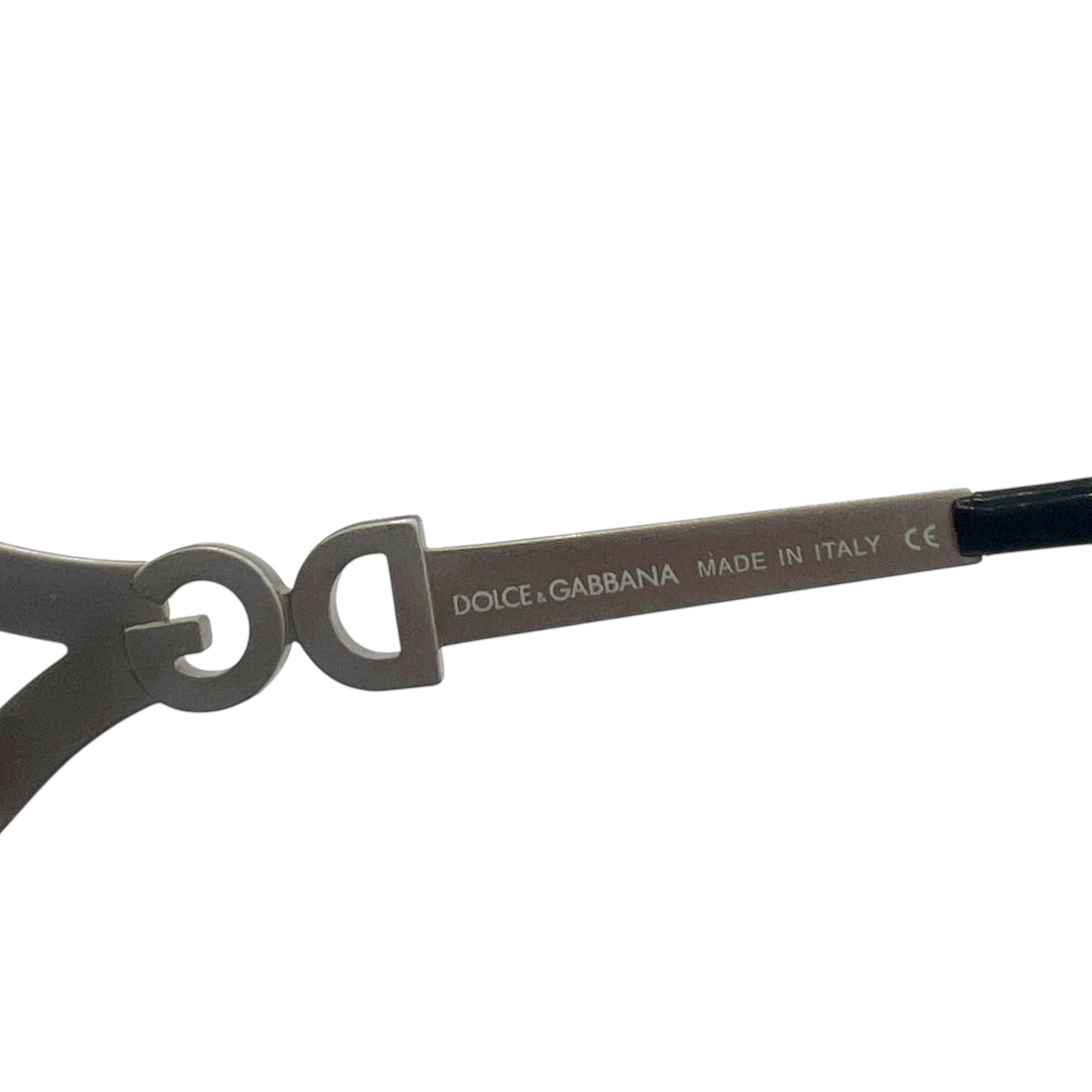 Dolce & Gabbana DG2020-B Crystal Black Shield Sunglasses