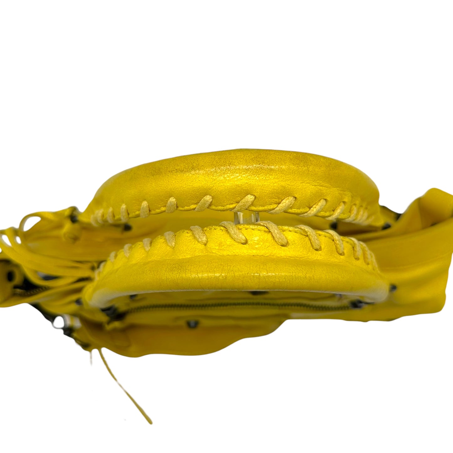 Balenciaga Yellow Leather First City Bag