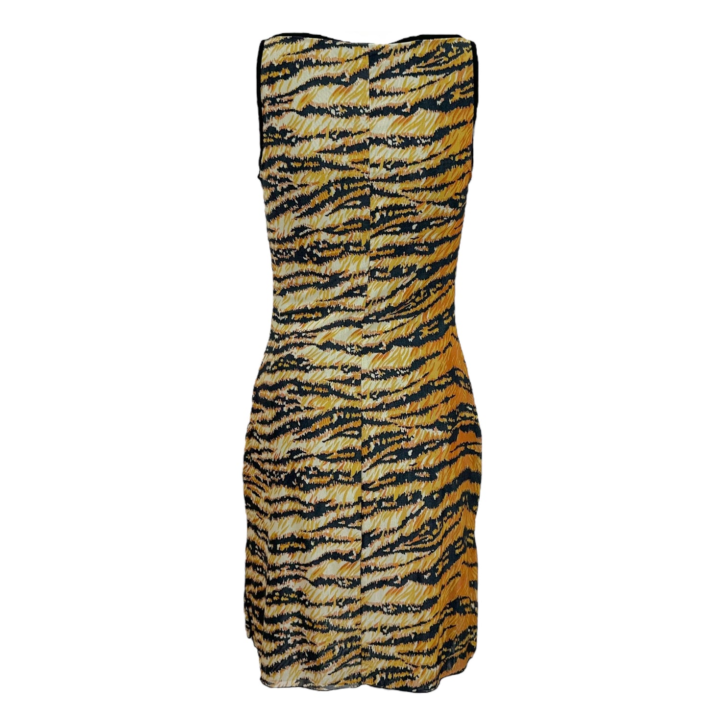 Dolce & Gabbana Mare Tiger Print Mesh Mini Dress NWT