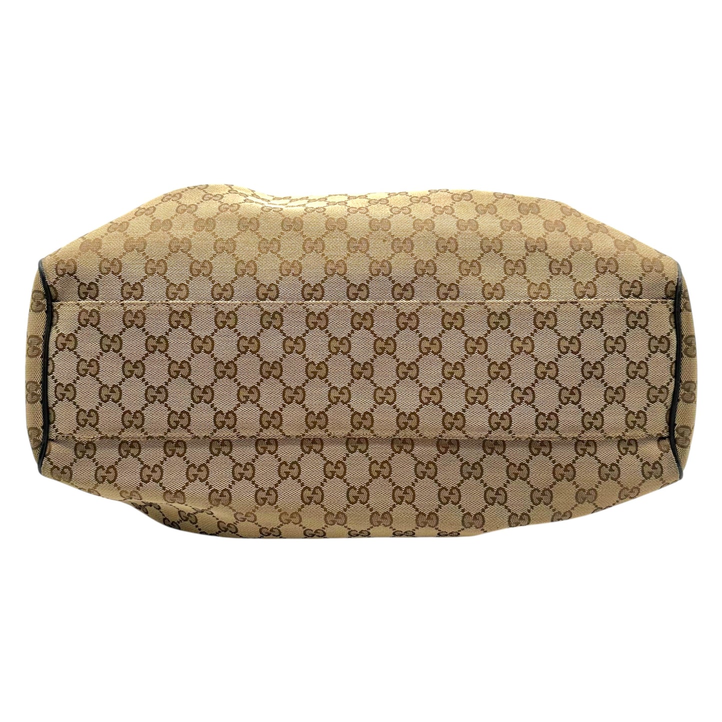 Gucci Tan Monogram Large Sukey Tote Bag