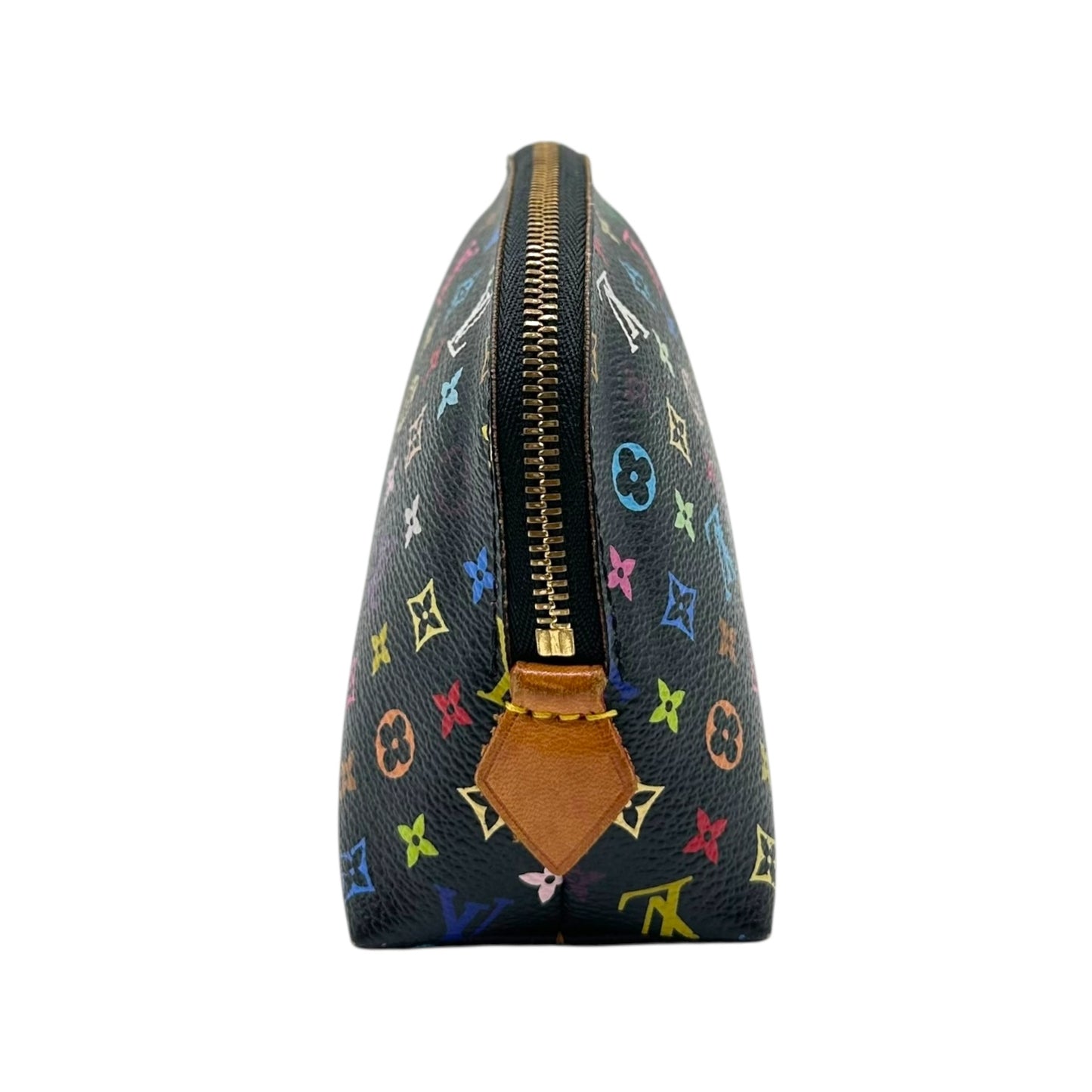 Louis Vuitton Black Multicolor Murakami Cosmetic Bag