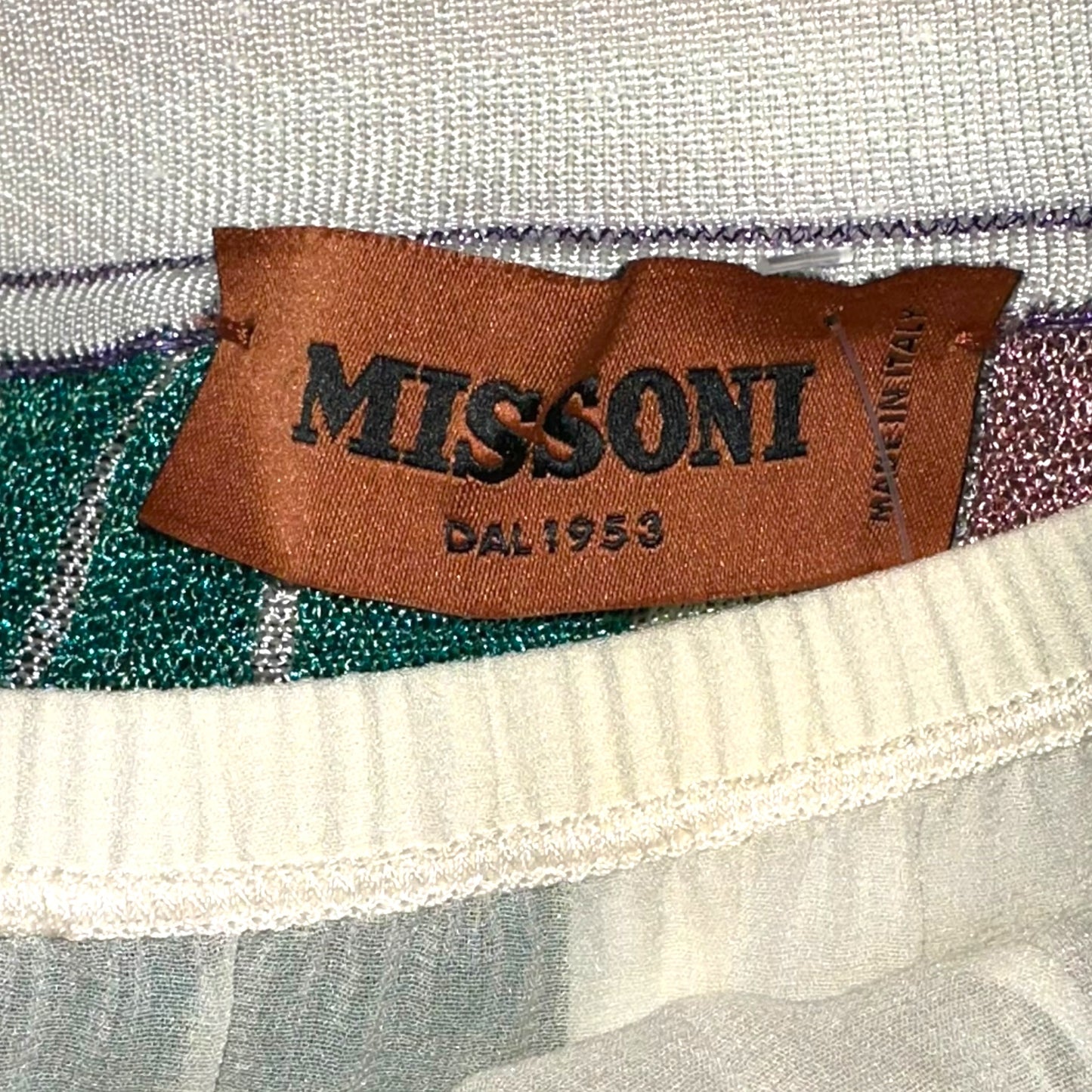 Missoni Multicolor Metallic Striped Maxi Skirt - Outfit Repeater