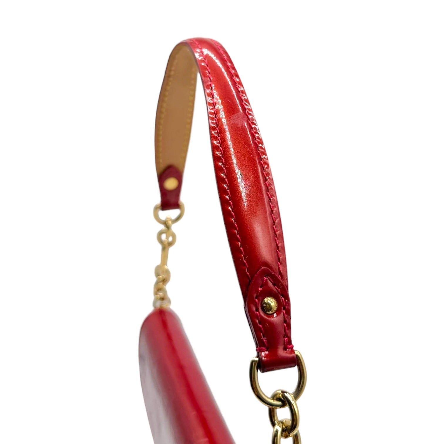 Louis Vuitton Red Vernis Monogram Mini Bag