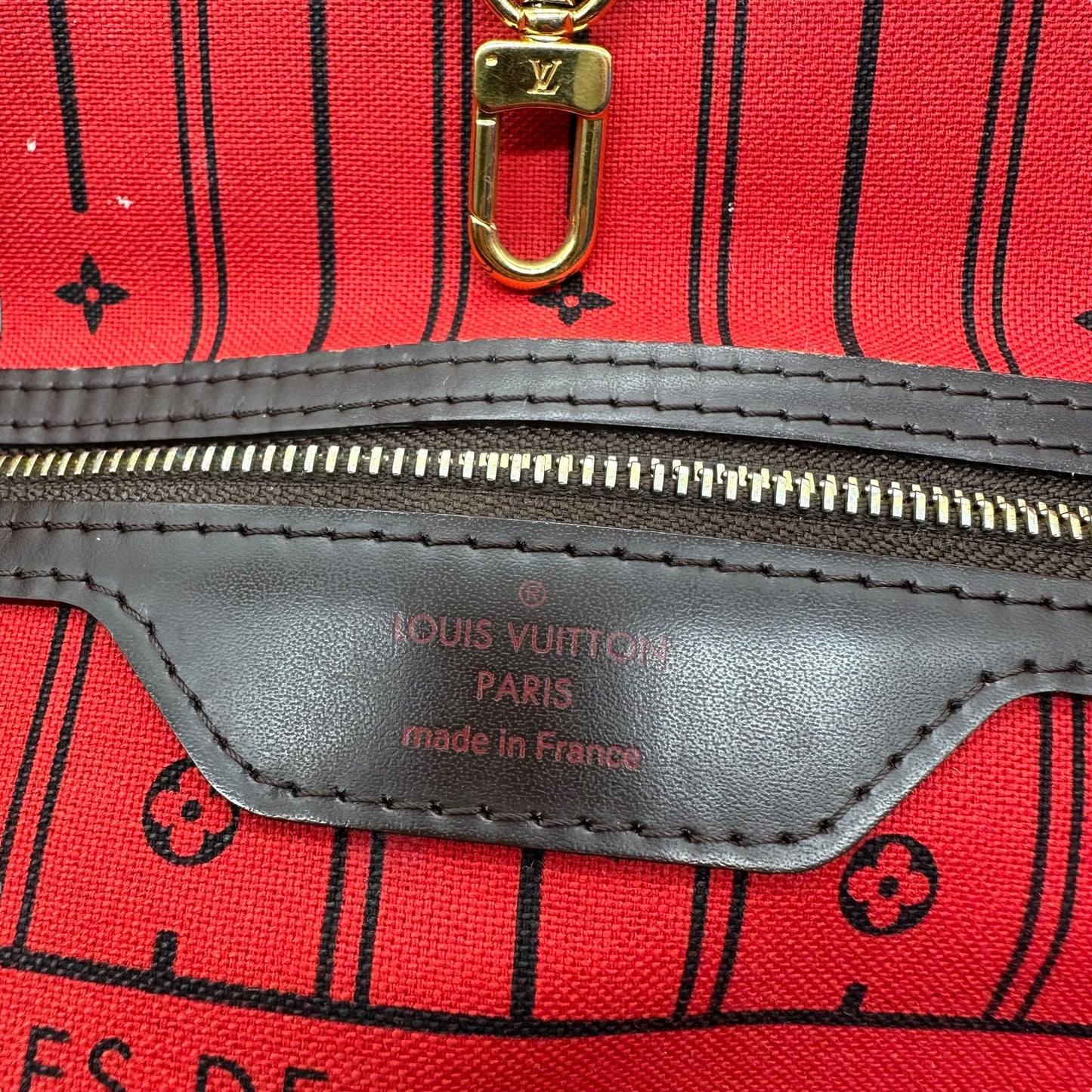 Louis Vuitton Brown Damier Large Neverfull GM Tote Bag - Outfit Repeater