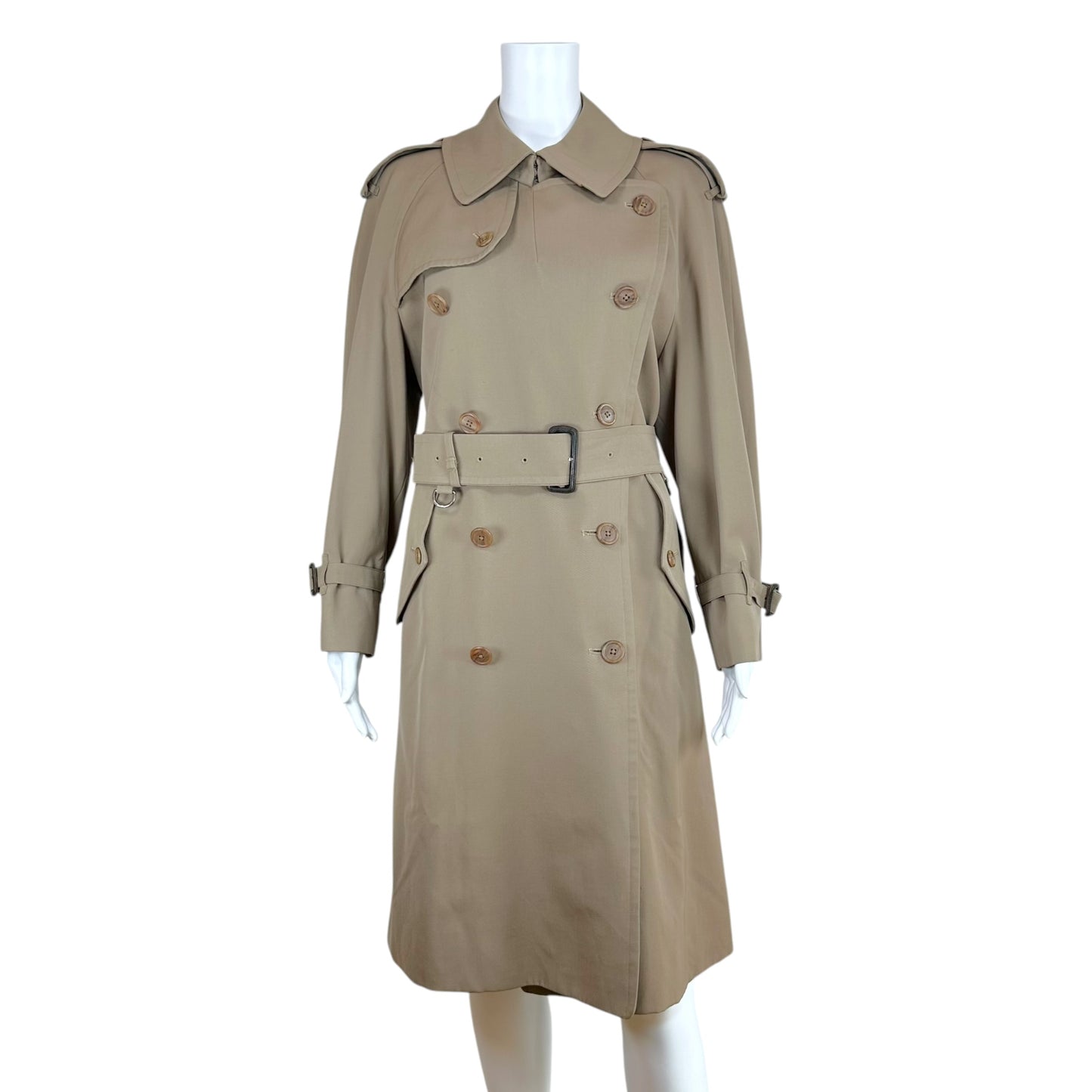Burberry Vintage Light Brown Classic Trench Coat