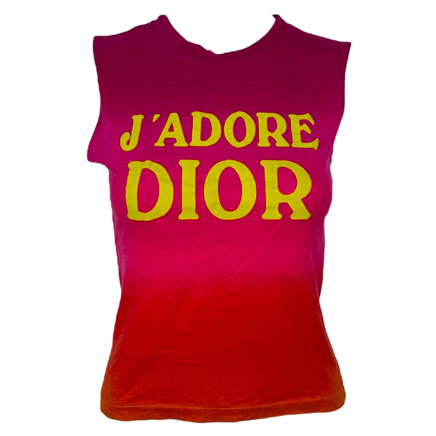 Christian Dior S/S 2004 J'Adore Dior Ombre Tank RARE