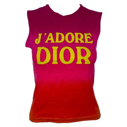 Christian Dior S/S 2004 J'Adore Dior Ombre Tank RARE