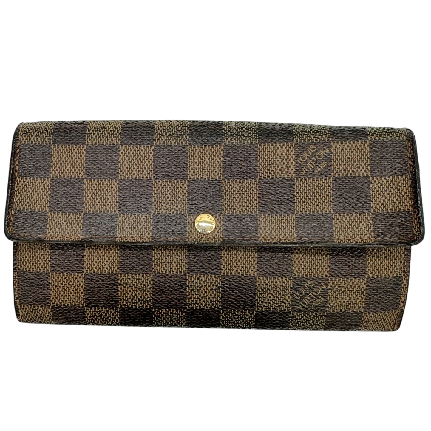 Louis Vuitton Damier Ebene Sarah Wallet