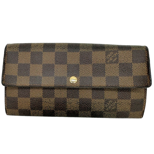Louis Vuitton Damier Ebene Sarah Wallet