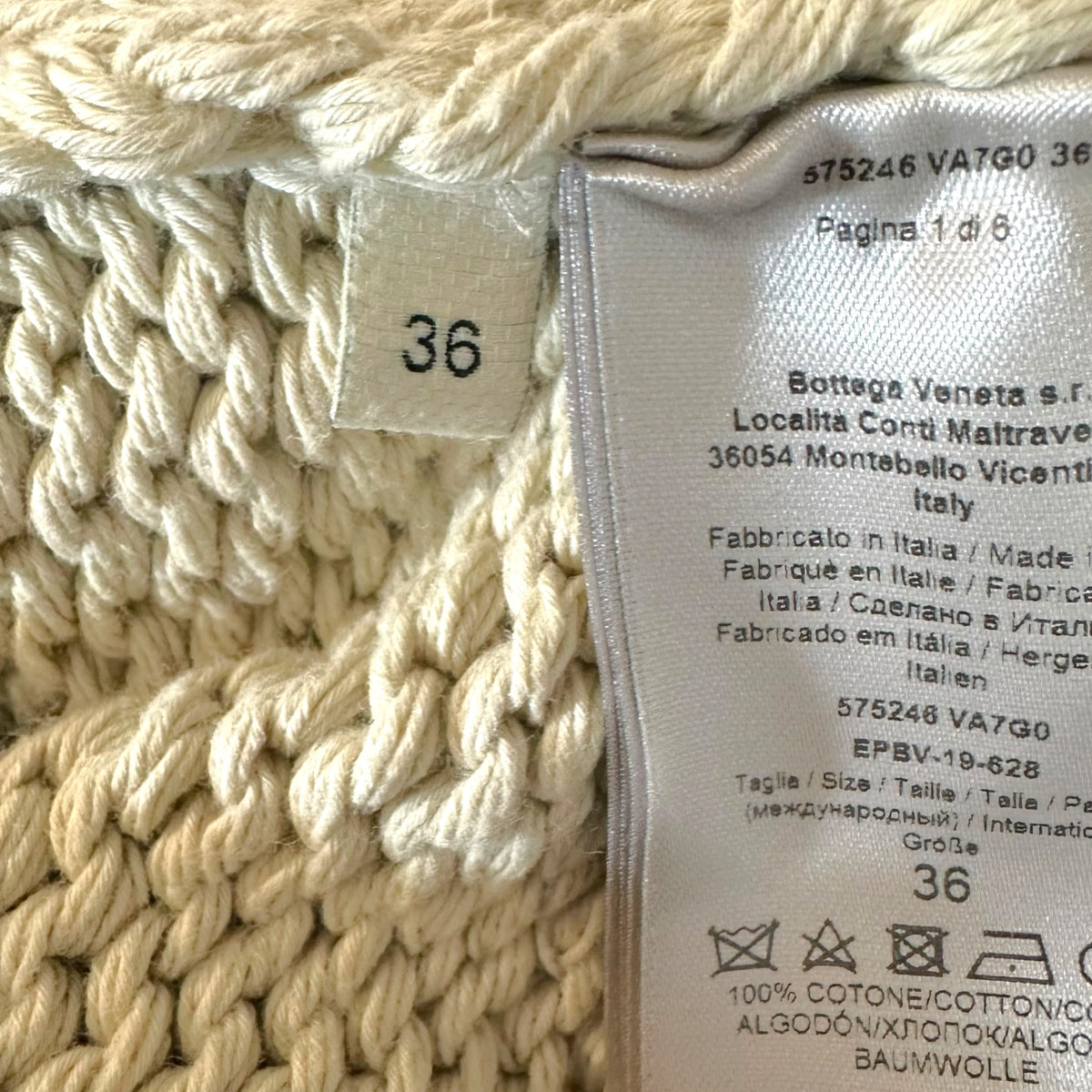 Bottega Veneta Beige Knit Sleeveless Sweater Vest