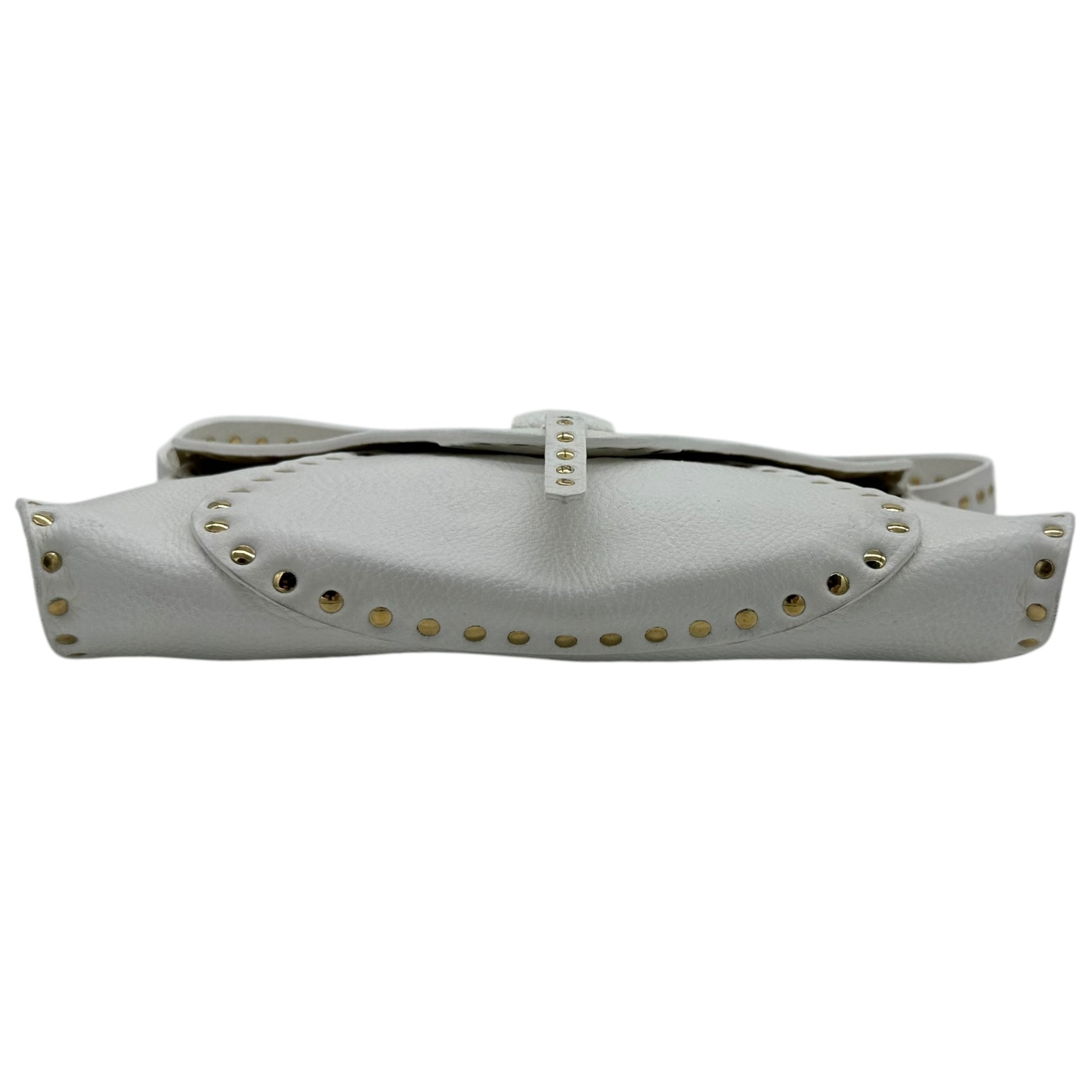 Celine White Studded Poulbot Bag - Outfit Repeater