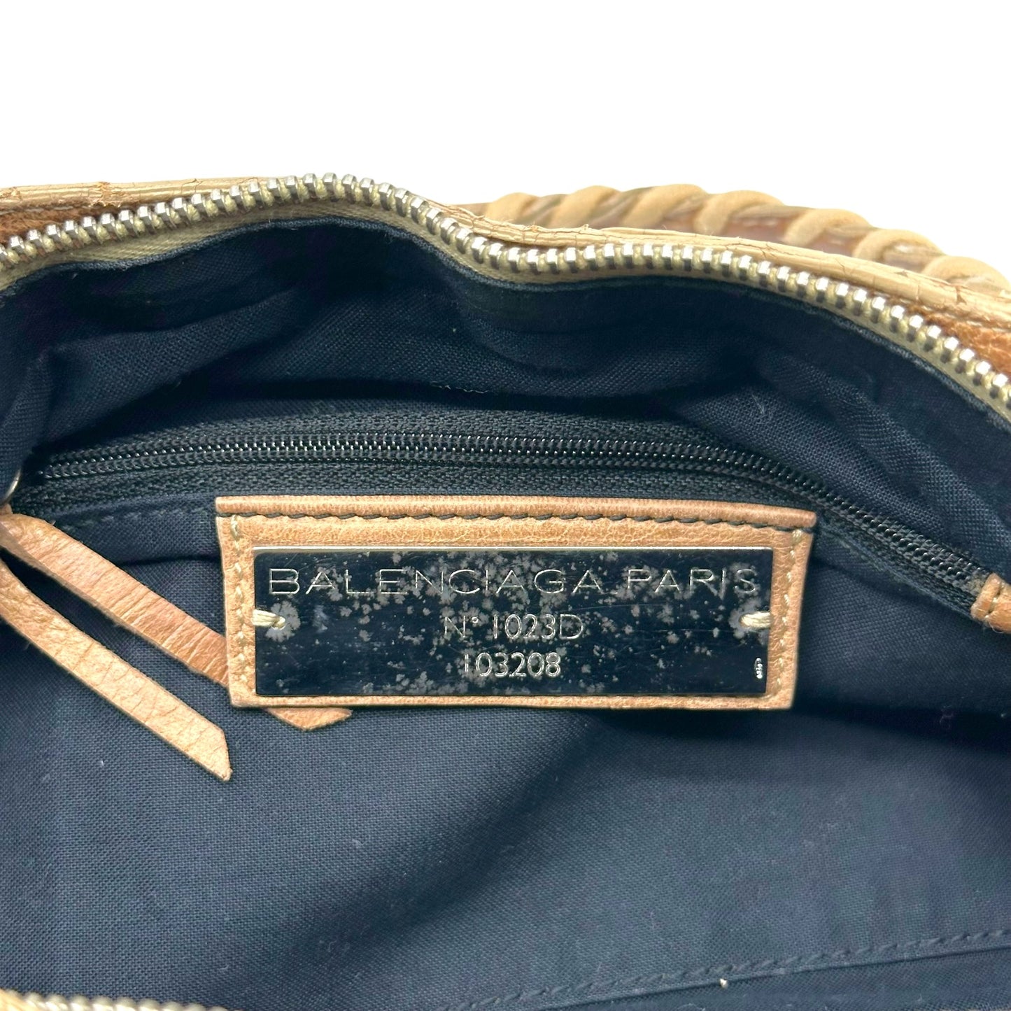Balenciaga Brown Leather First City Bag