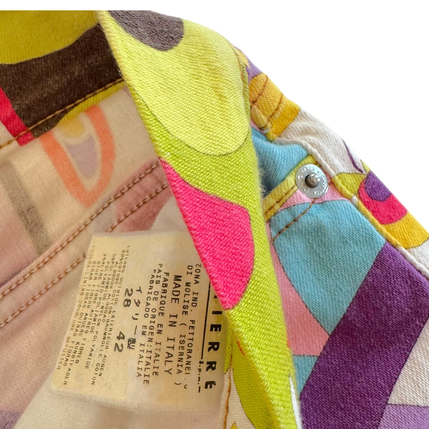 Dolce & Gabbana Multicolor Printed Jacket Pants Set