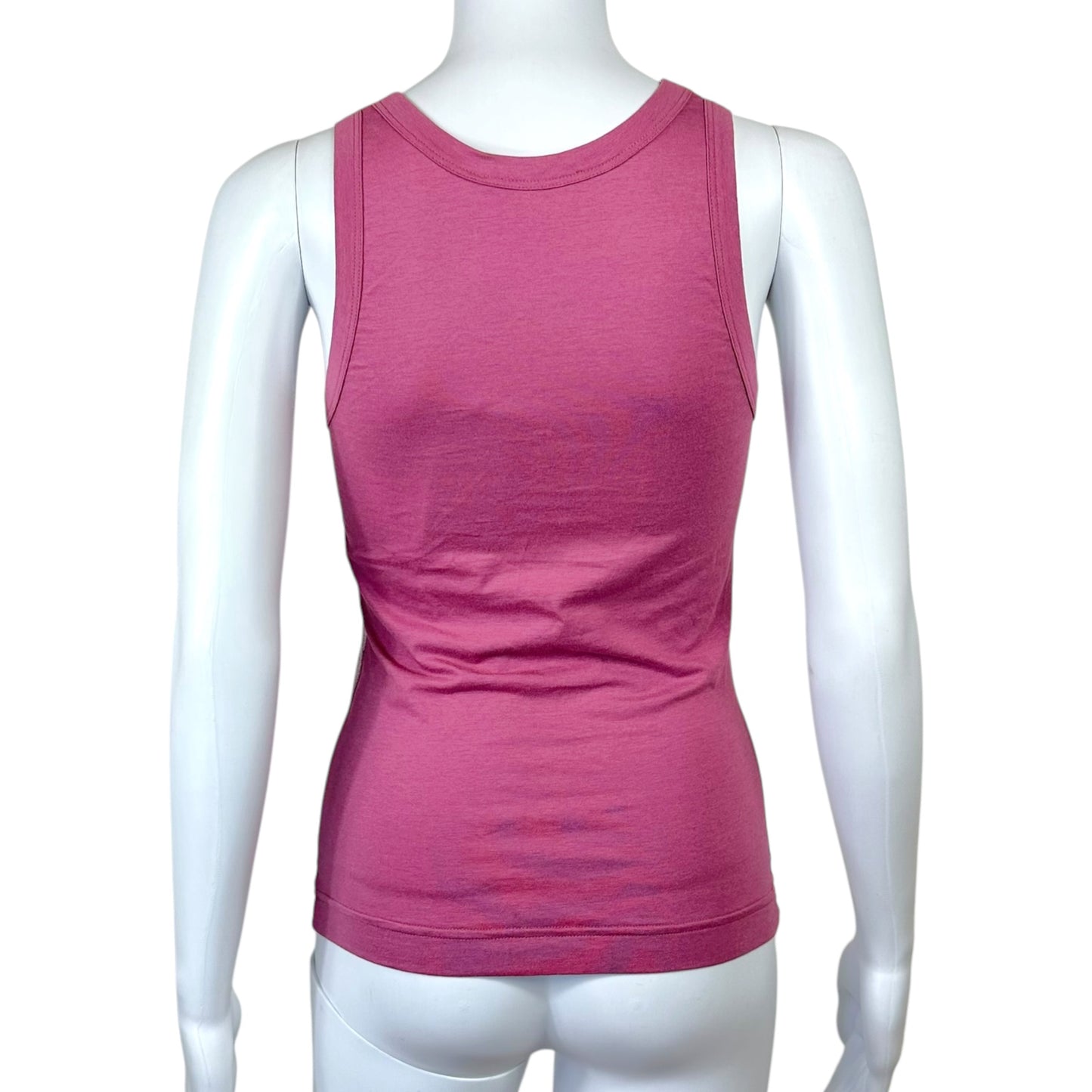 Dolce & Gabbana F/W 2002 Pink Naked Lady Graphic Tank NEW