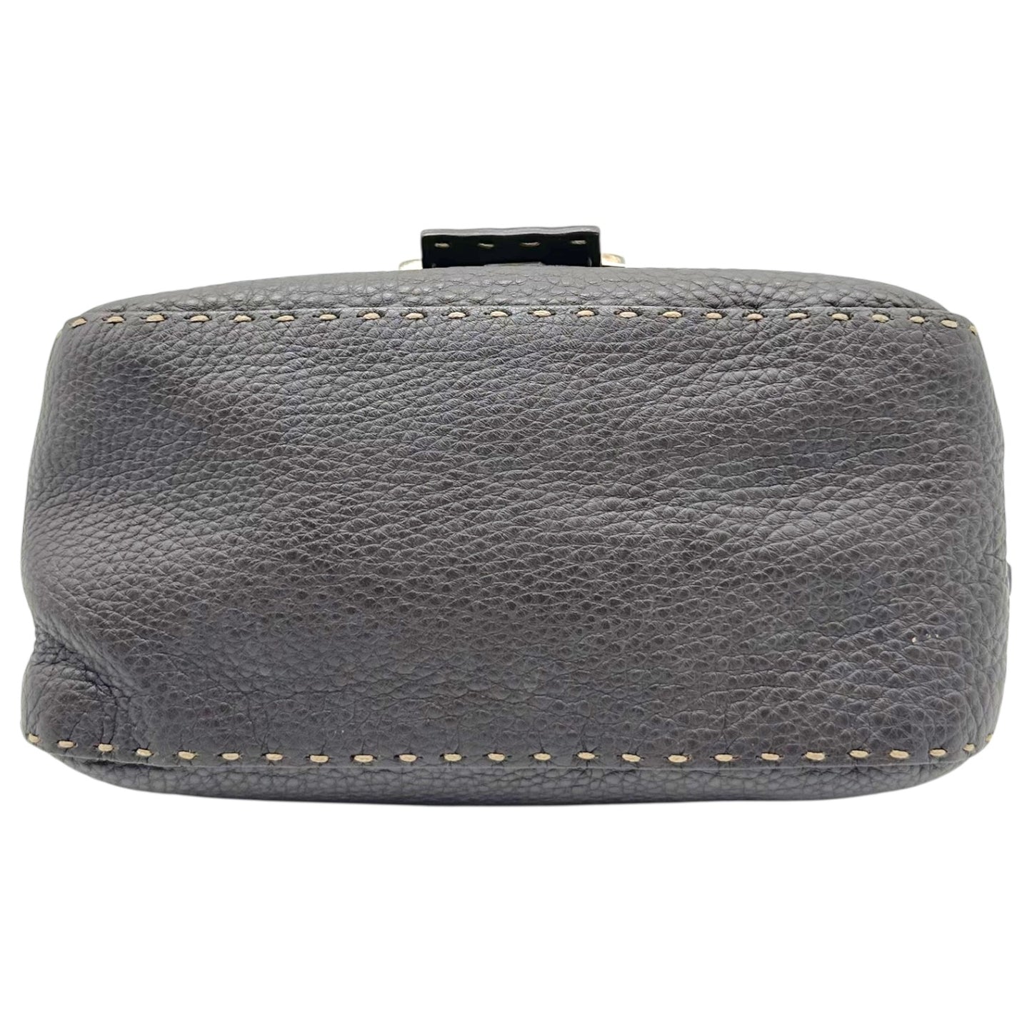 Fendi Brown Leather Selleria Mini Mama Baguette