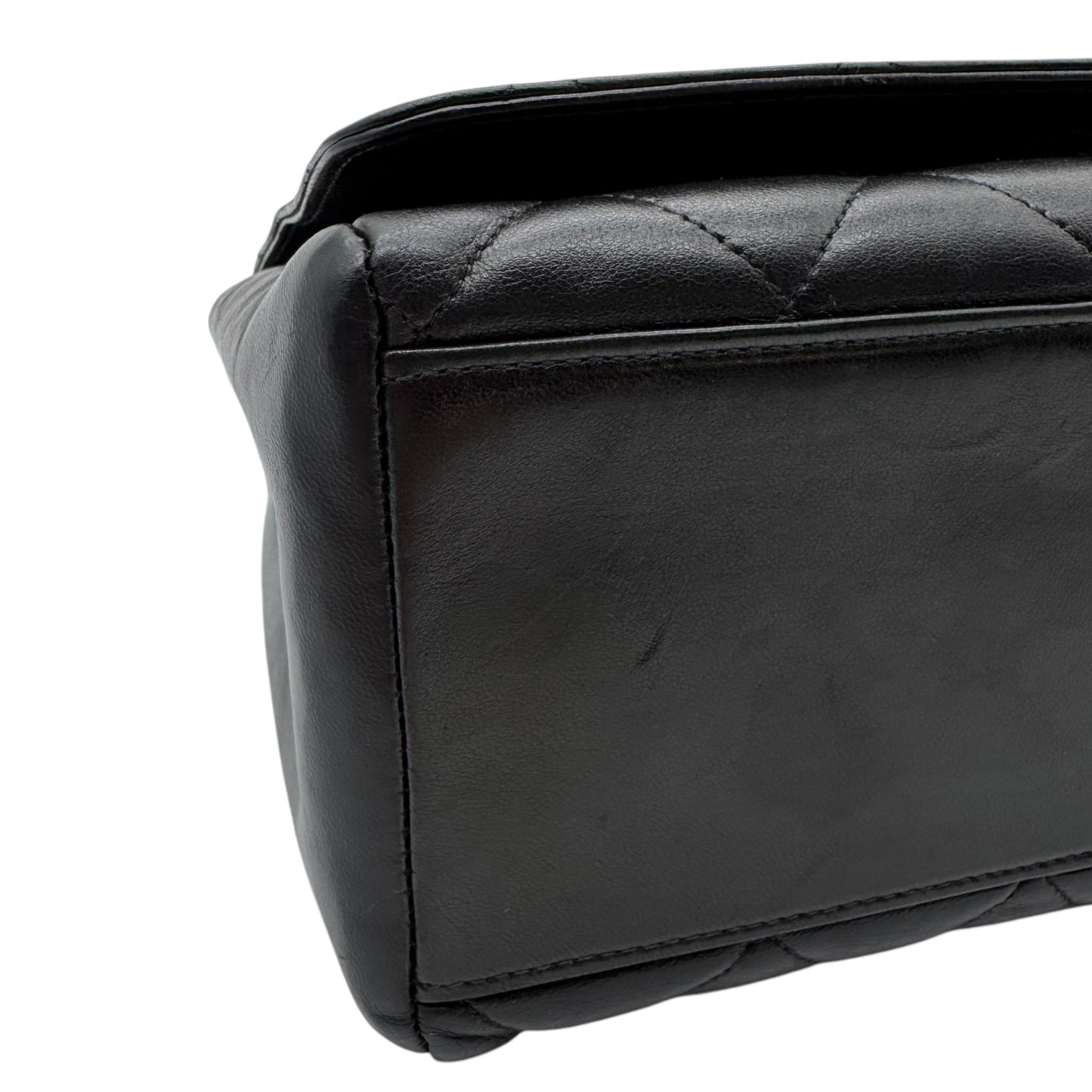 Chanel Black Matelasse Lambskin ID Bracelet Bag 1996-1997 - Outfit Repeater