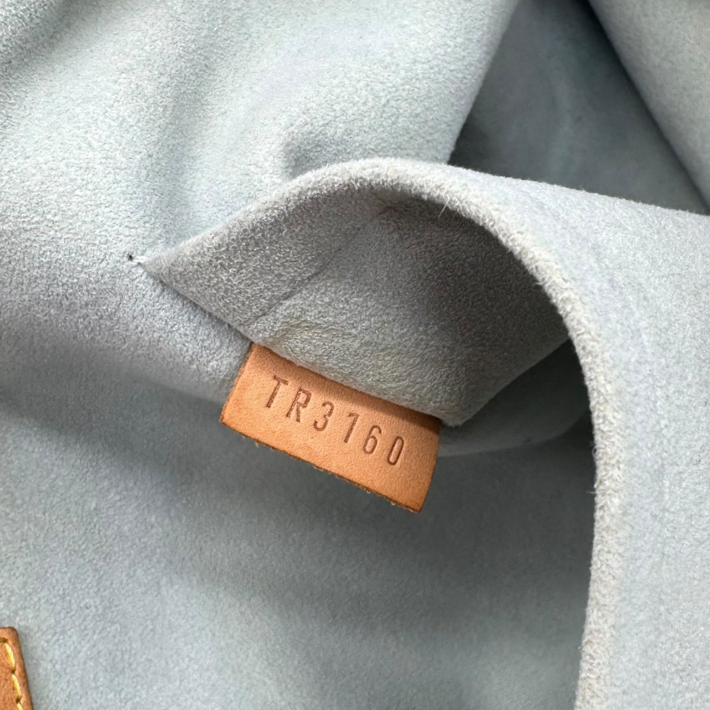 Louis Vuitton Blue Denim Monogram Ombre Sunshine Bag - Outfit Repeater