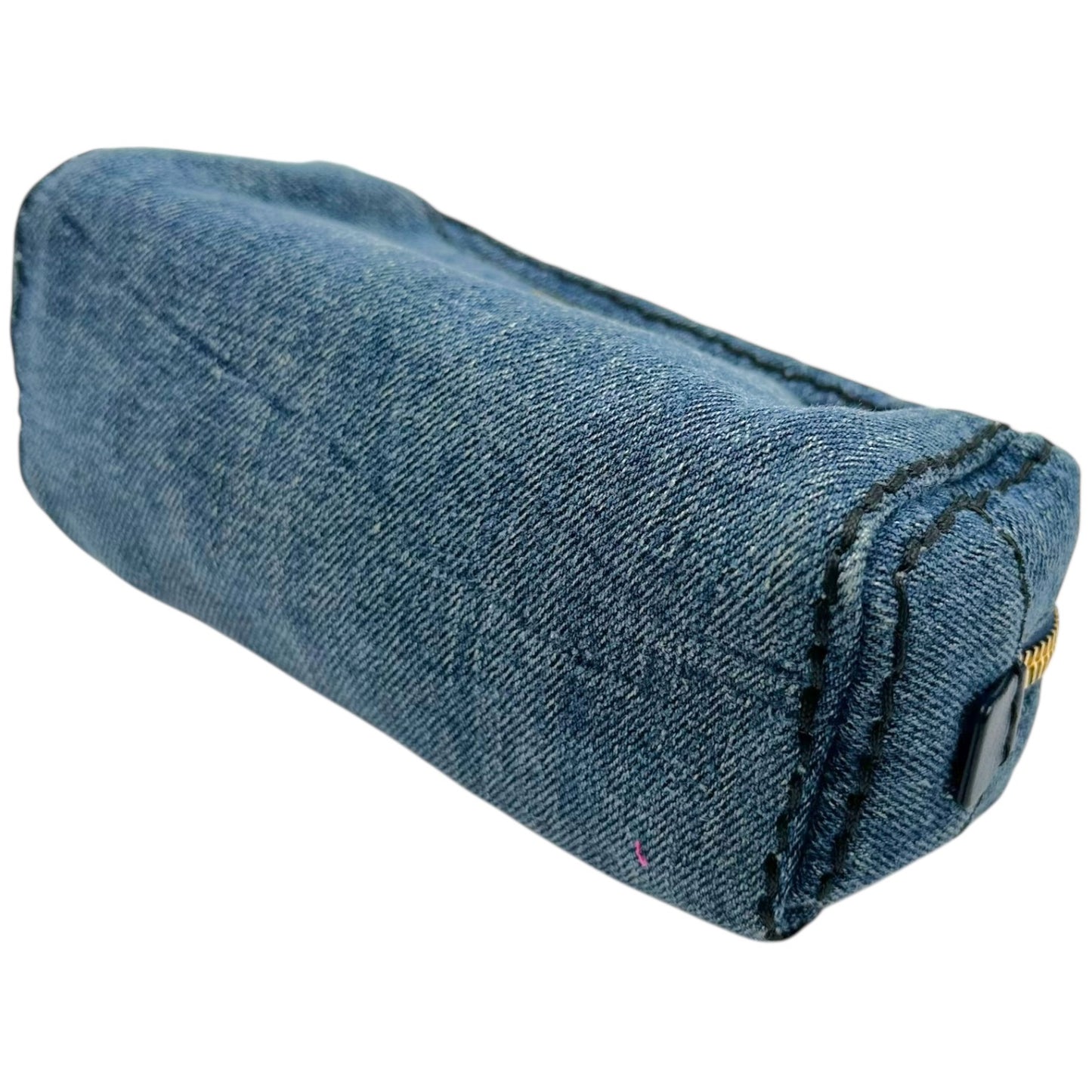 Prada Denim Mini Cosmetic Bag
