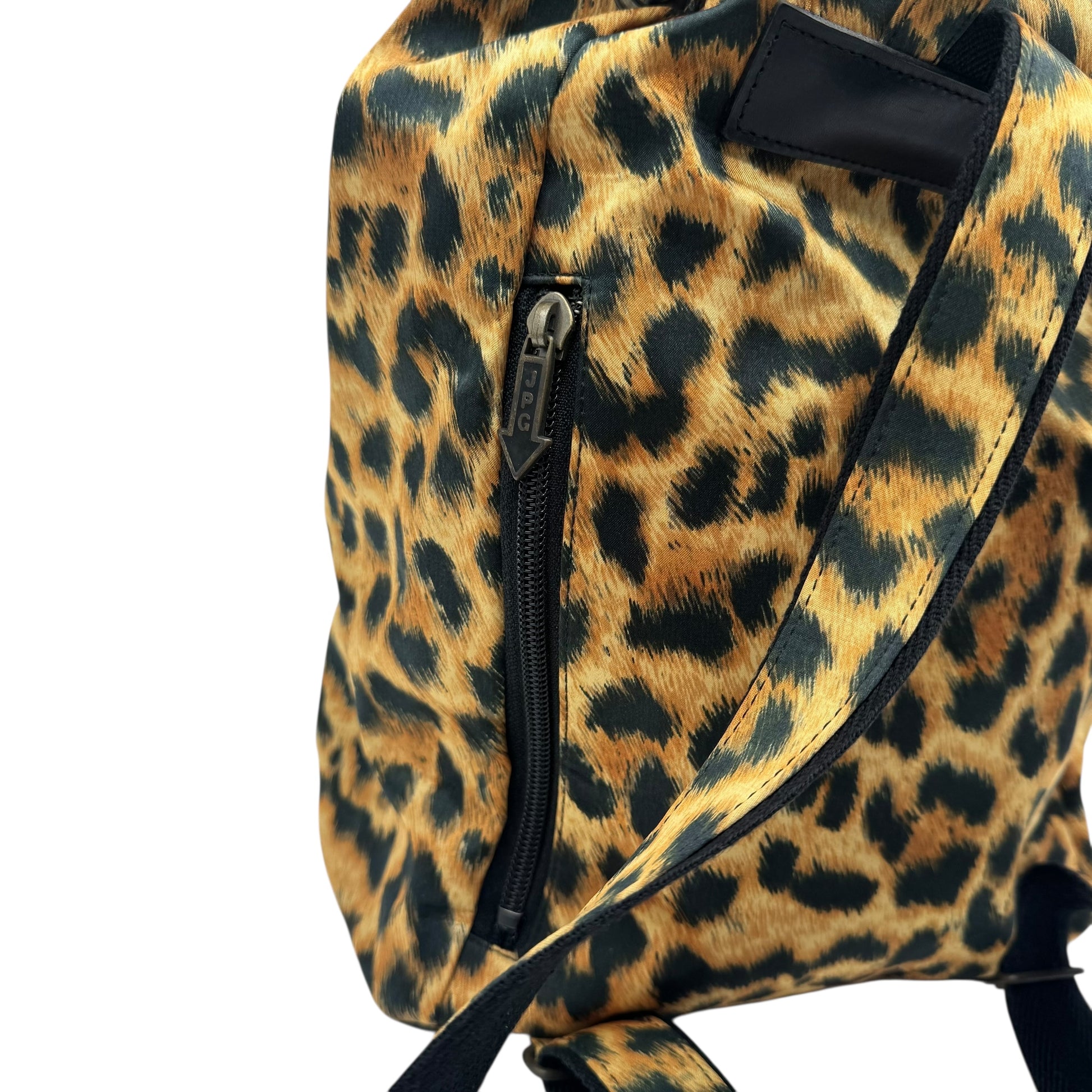Jean Paul Gaultier Leopard Print Mini Backpack - Outfit Repeater