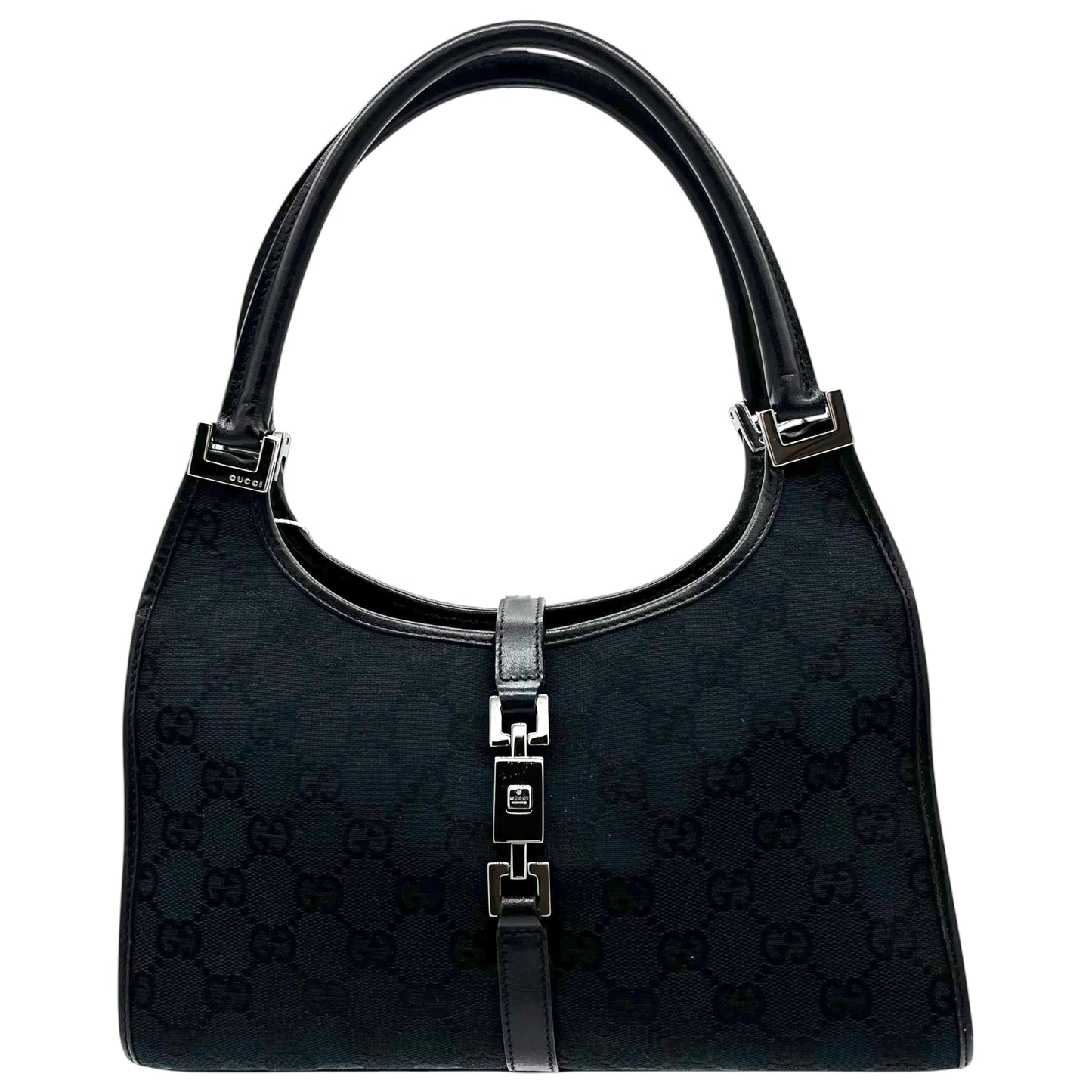 Gucci Black Monogram Mini Jackie Bag - Outfit Repeater