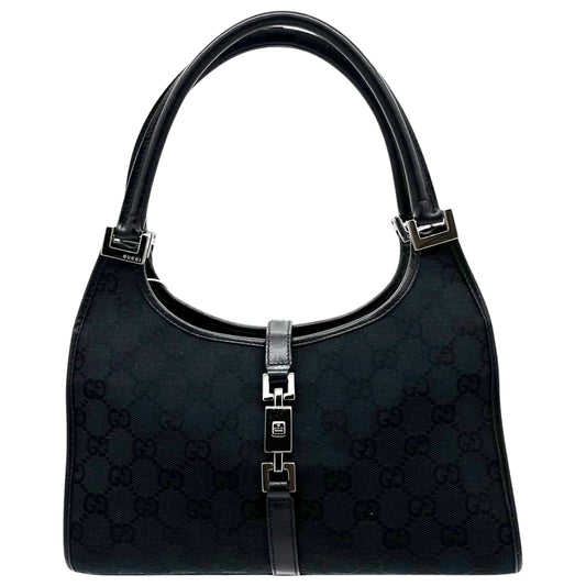 Gucci Black Monogram Mini Jackie Bag - Outfit Repeater