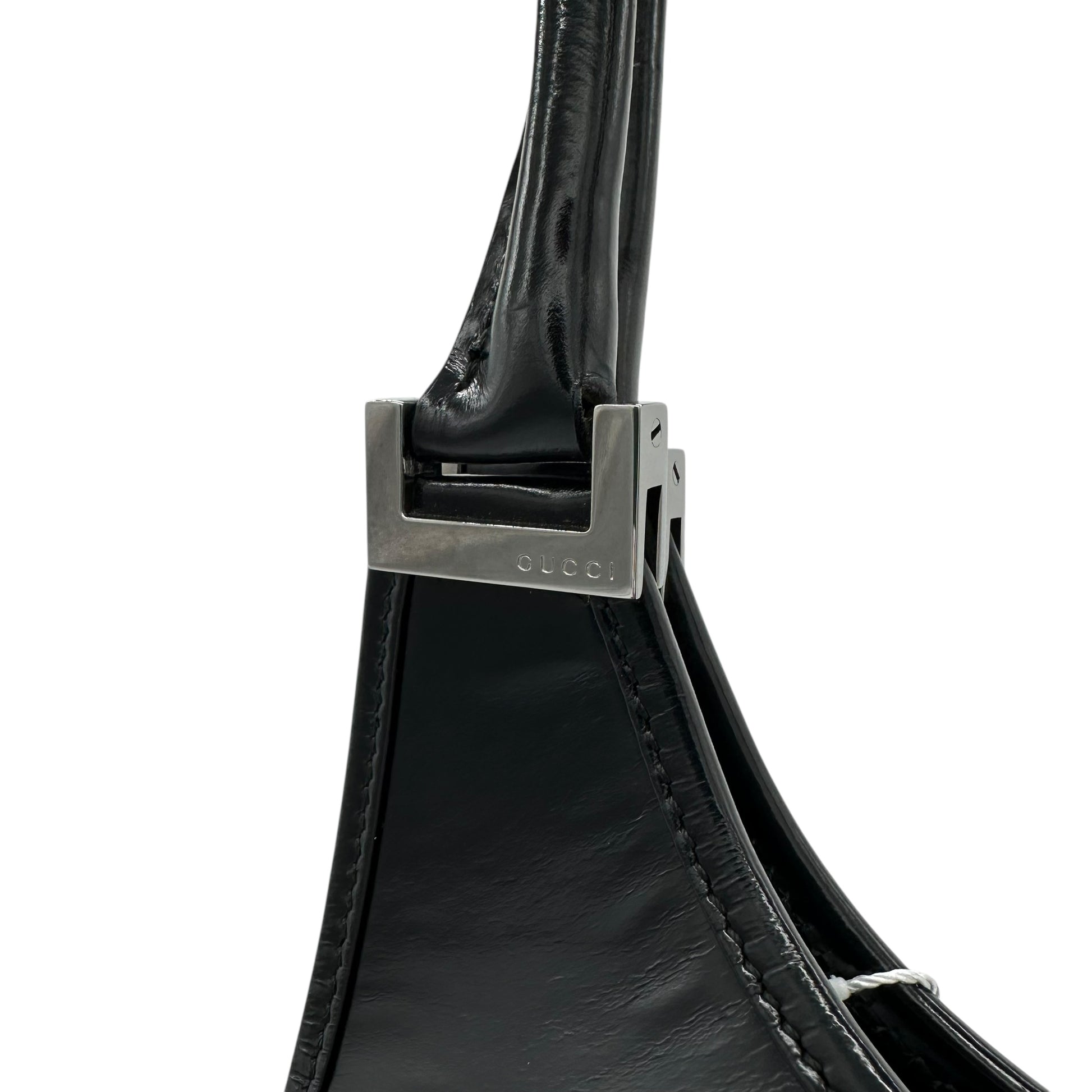 Gucci Black Patent Leather Jackie Bag - Outfit Repeater