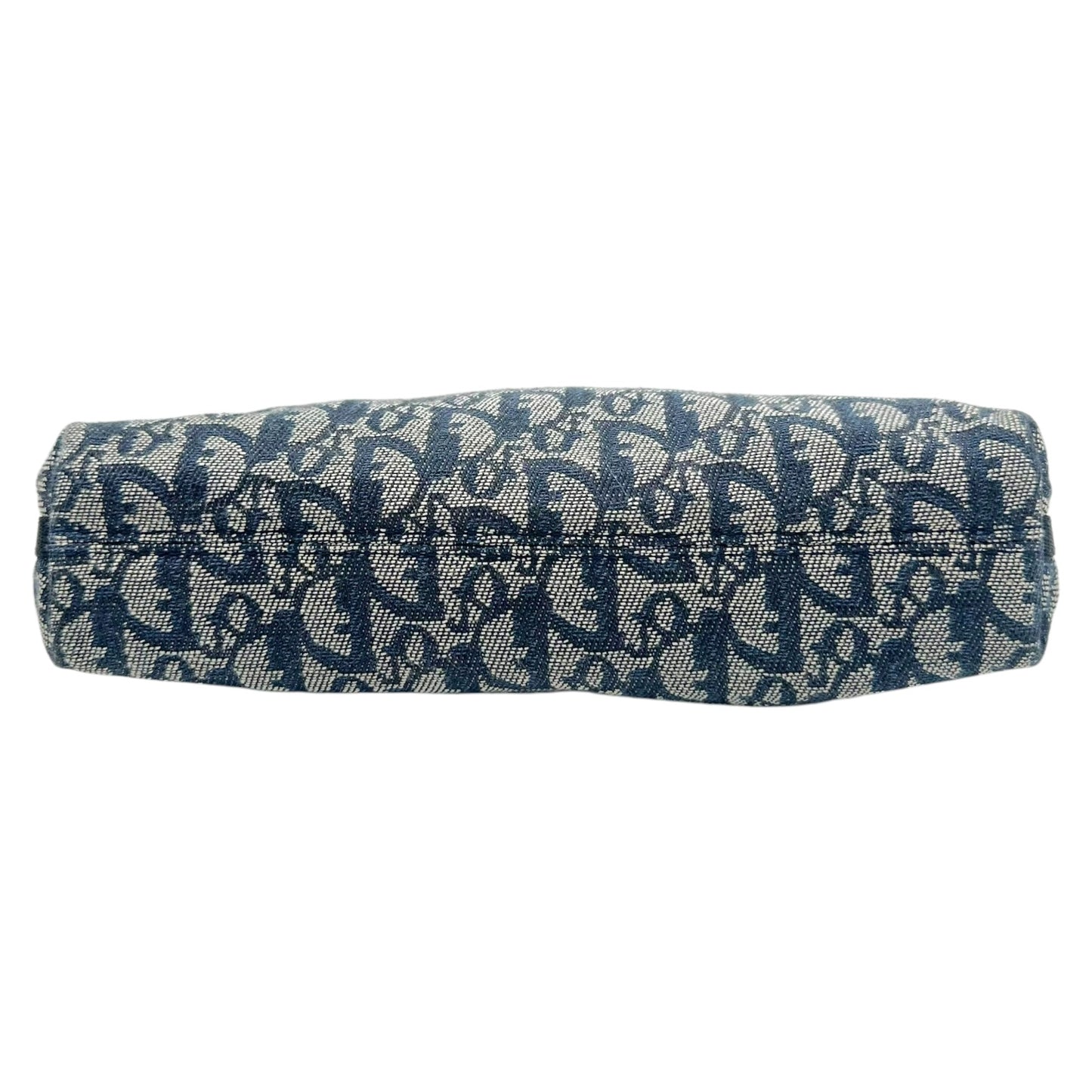 Christian Dior Navy Blue Trotter Monogram Shoulder Bag