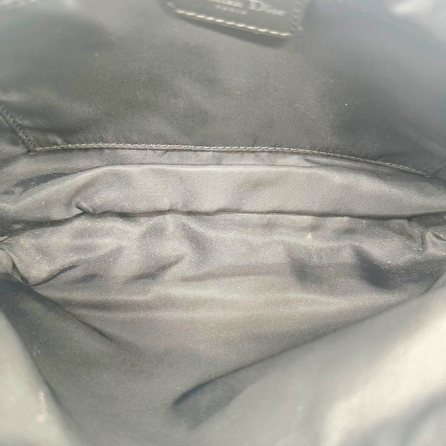 Christian Dior Shoulder Bag Black Trotter Monogram